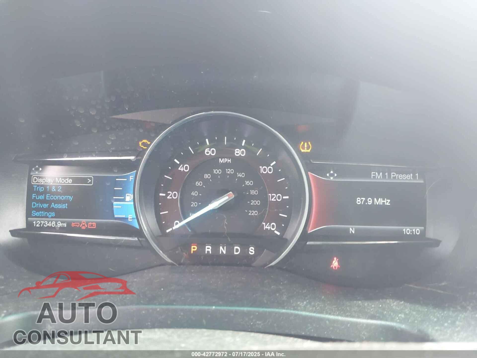 FORD EXPLORER 2017 - 1FM5K8D86HGA12151