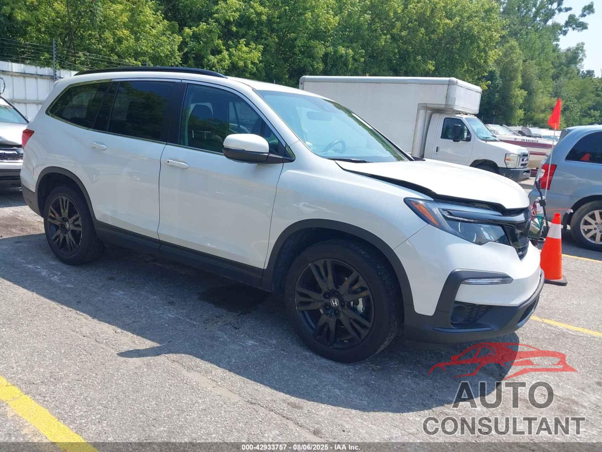HONDA PILOT 2021 - 5FNYF6H28MB097398
