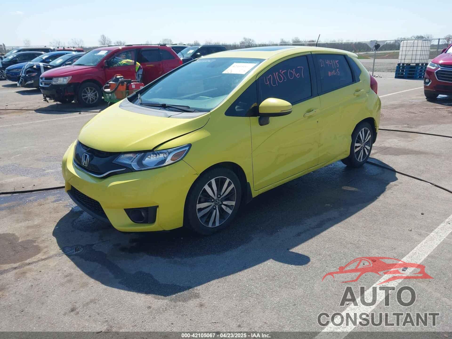 HONDA FIT 2016 - 3HGGK5H98GM703539