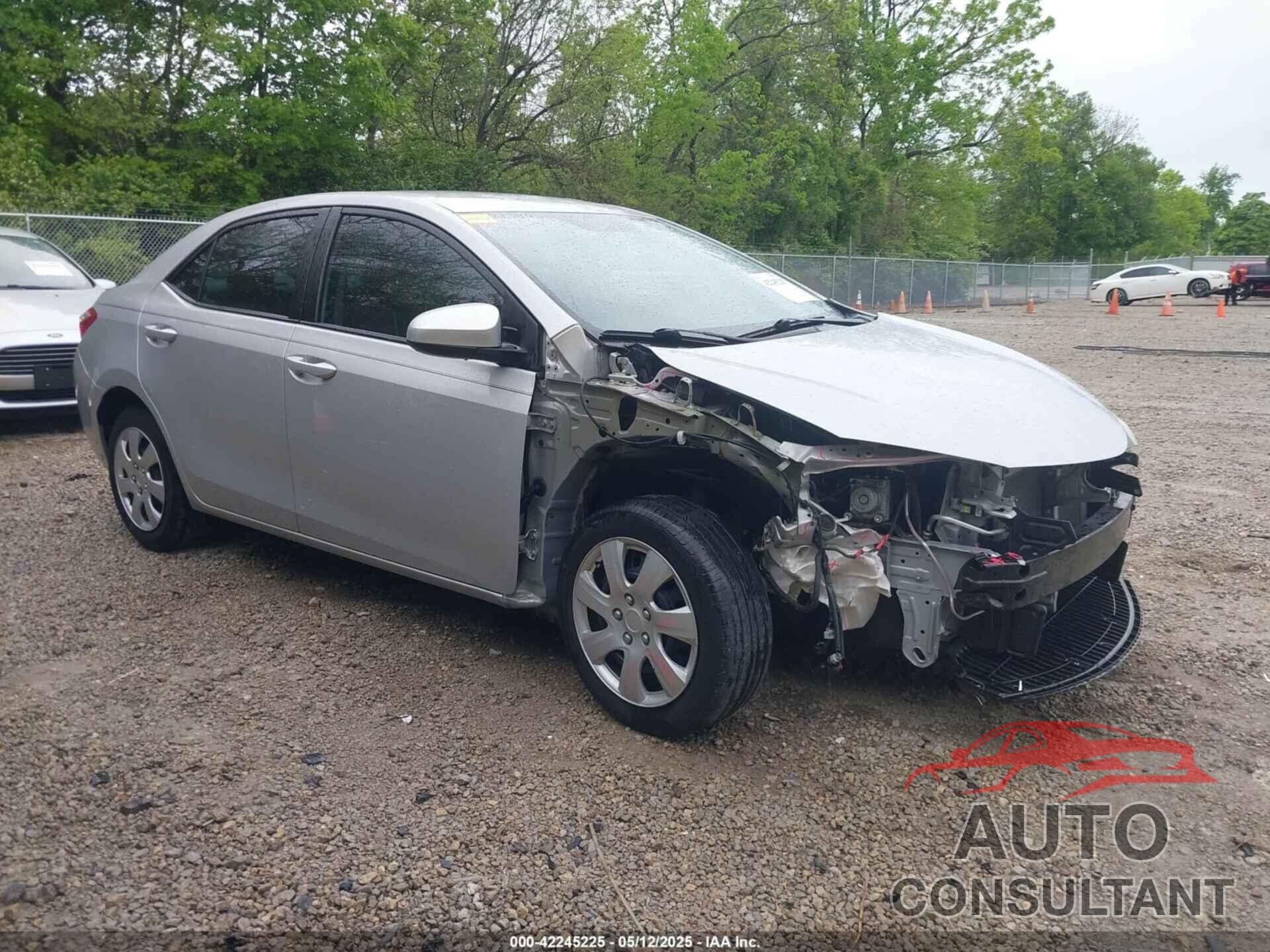 TOYOTA COROLLA 2016 - 2T1BURHE5GC553163