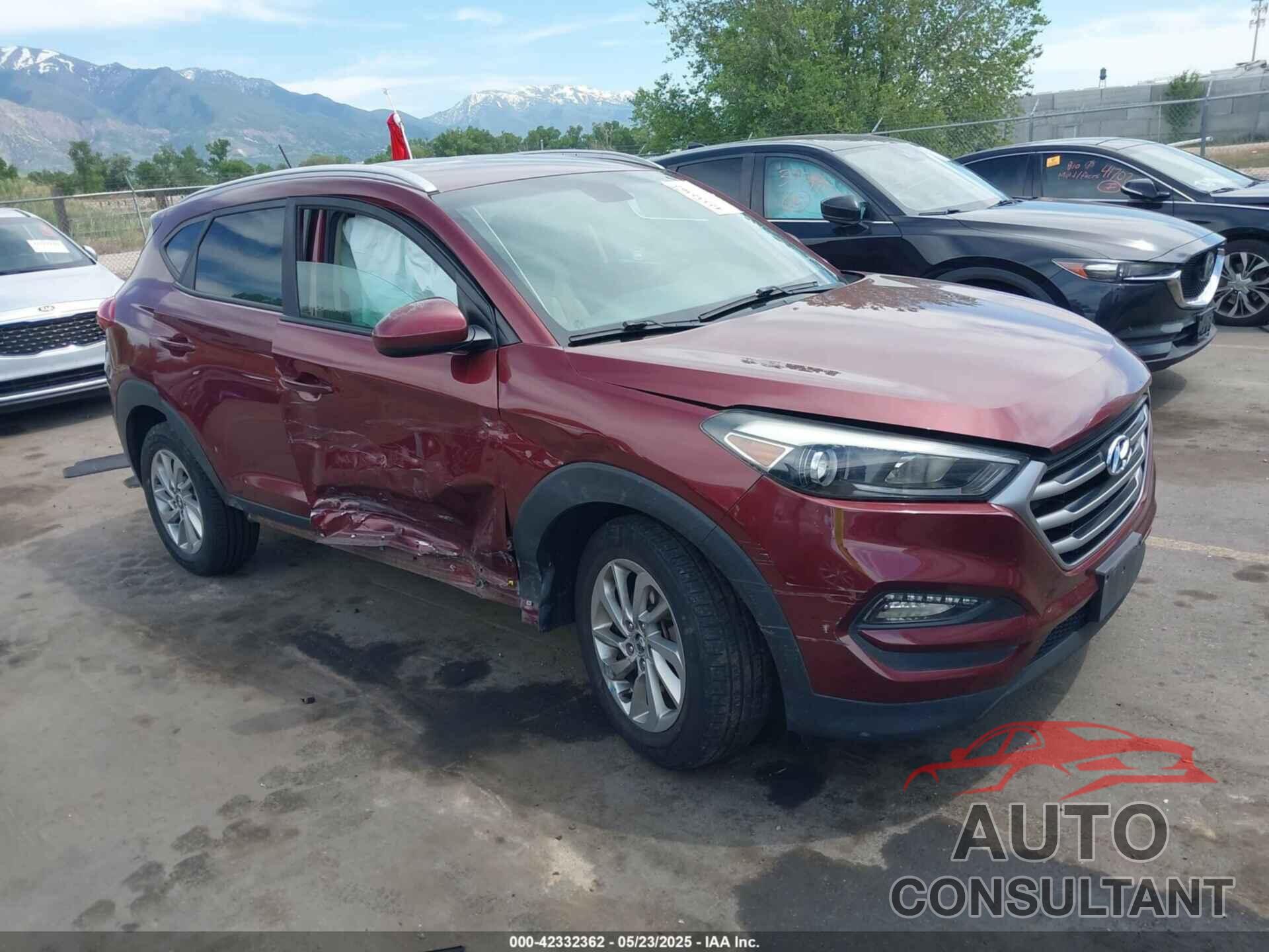 HYUNDAI TUCSON 2017 - KM8J3CA48HU294374