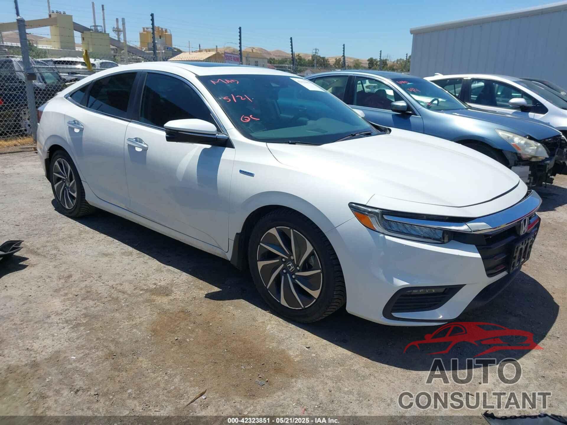 HONDA INSIGHT 2020 - 19XZE4F9XLE003747