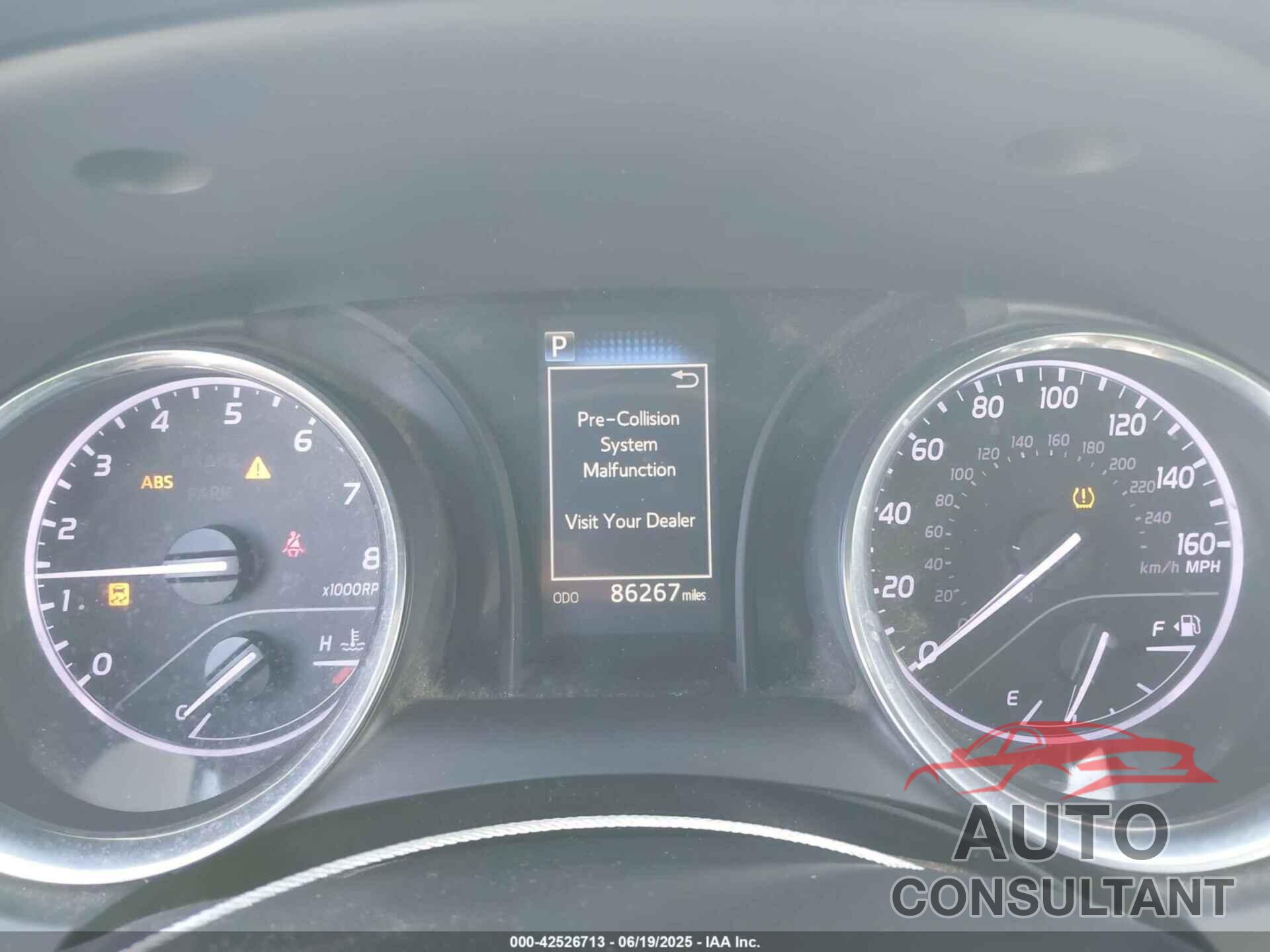 TOYOTA CAMRY 2019 - 4T1B11HK5KU779209
