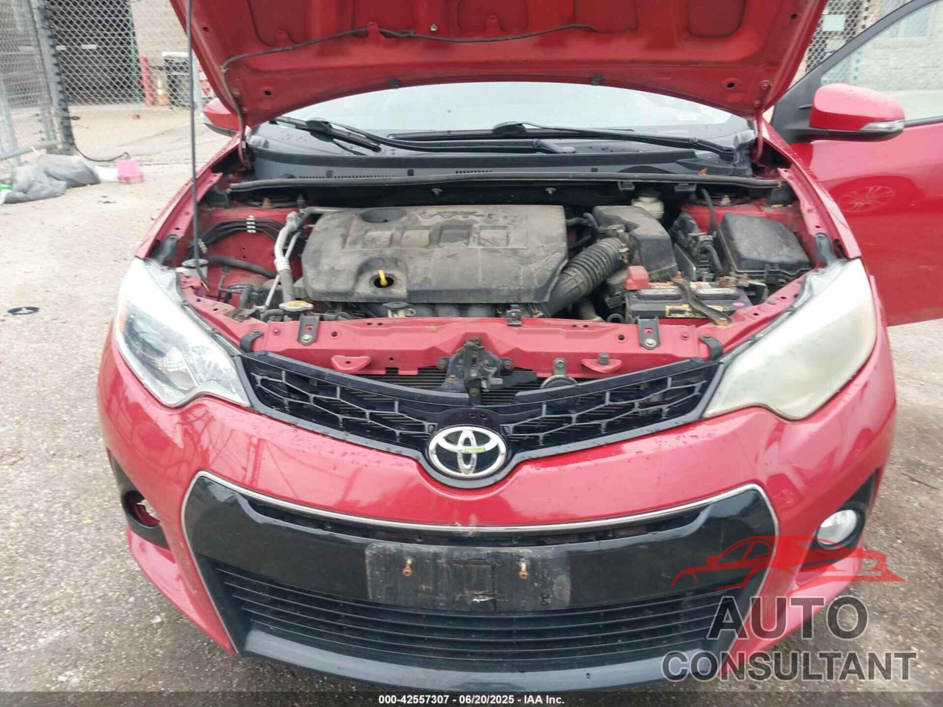 TOYOTA COROLLA 2015 - 2T1BURHE1FC440275
