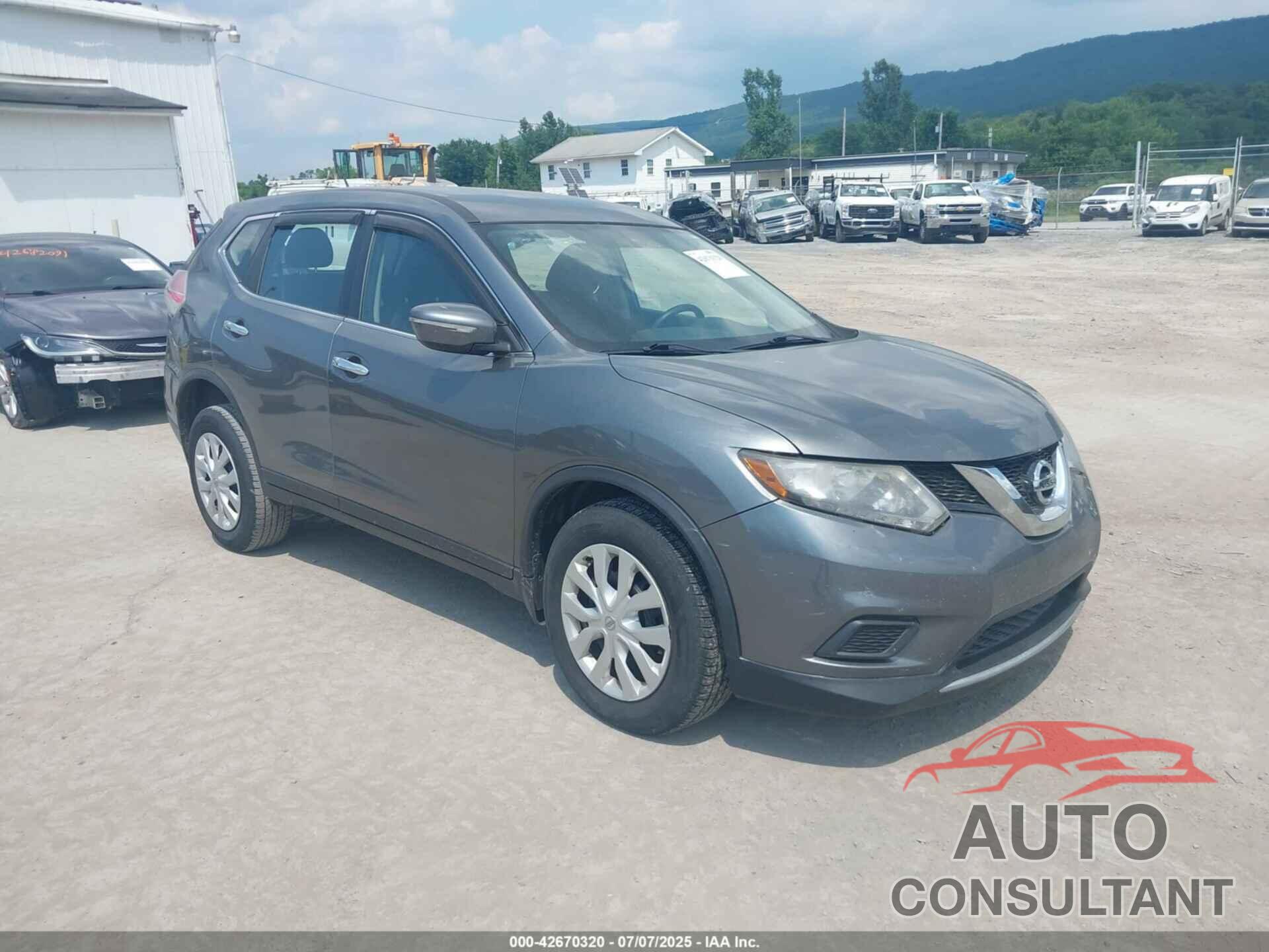 NISSAN ROGUE 2015 - KNMAT2MV3FP579028