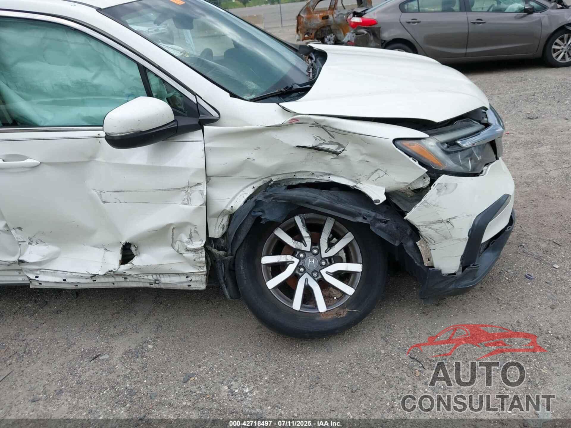 HONDA PILOT 2019 - 5FNYF6H49KB067552