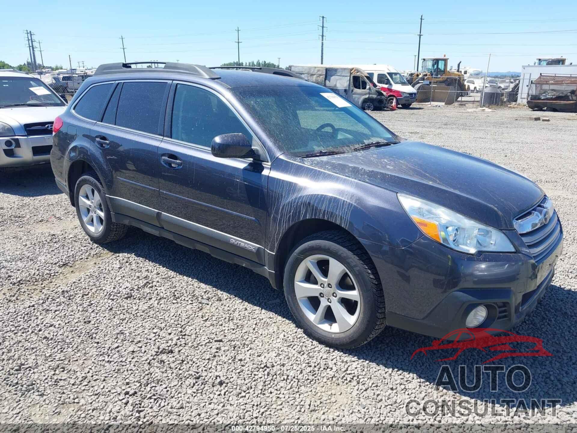 SUBARU OUTBACK 2013 - 4S4BRBCC2D3322803