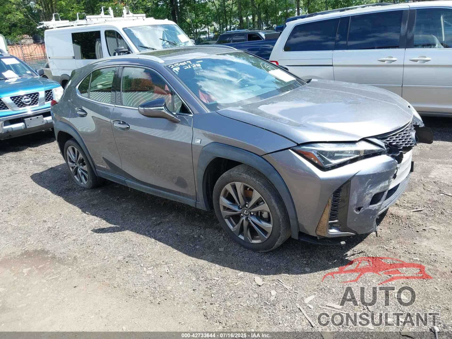 LEXUS UX 250H 2021 - JTHR9JBH4M2052486