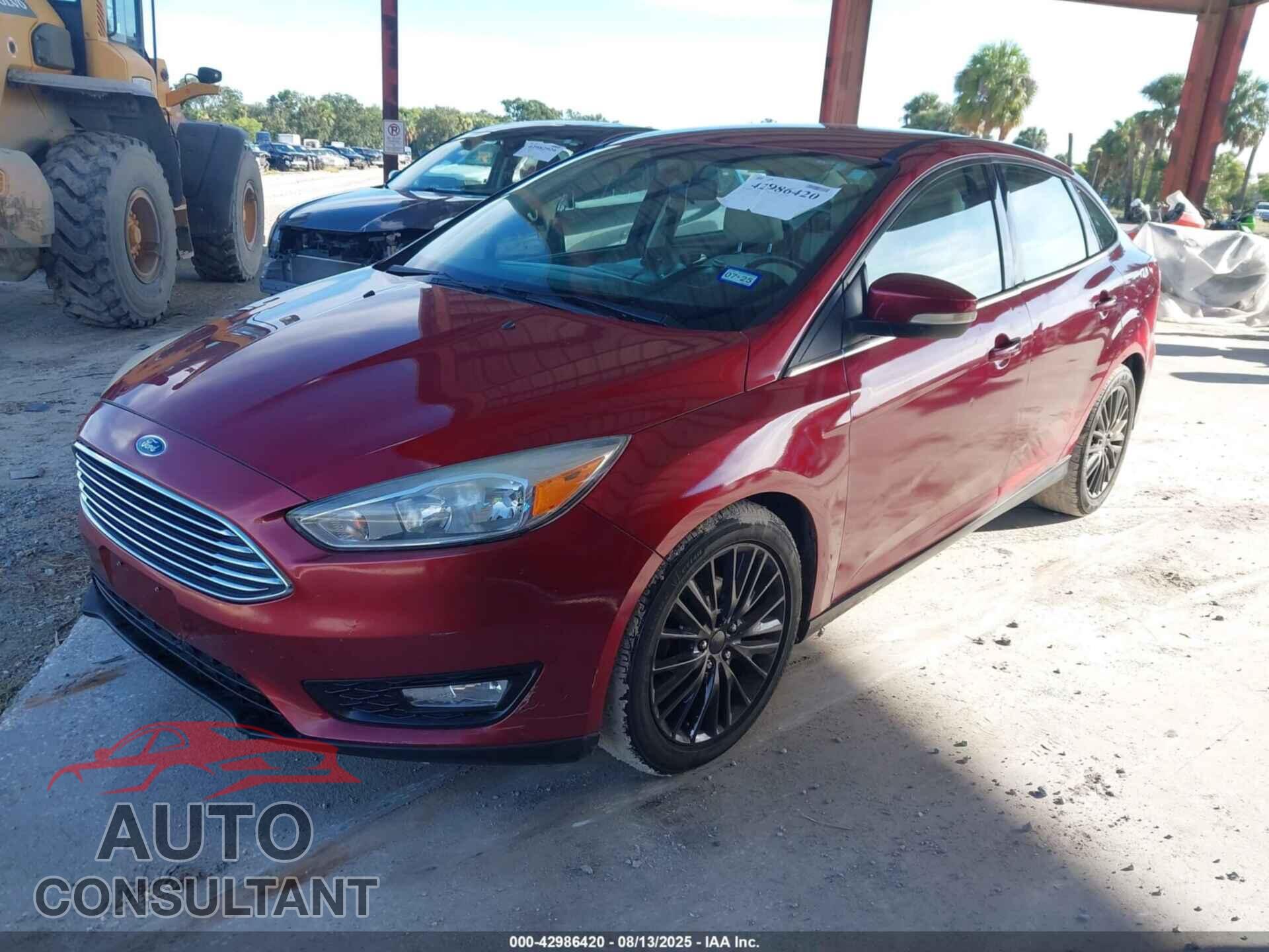 FORD FOCUS 2016 - 1FADP3J2XGL220940