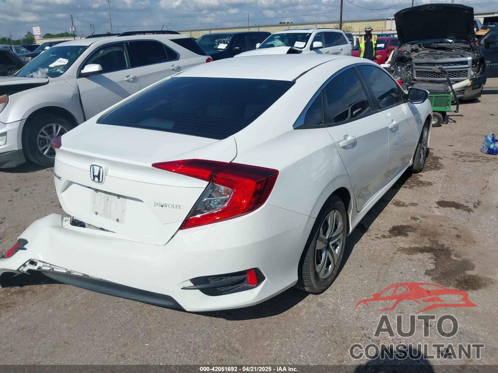 HONDA CIVIC 2017 - 19XFC2F59HE071331