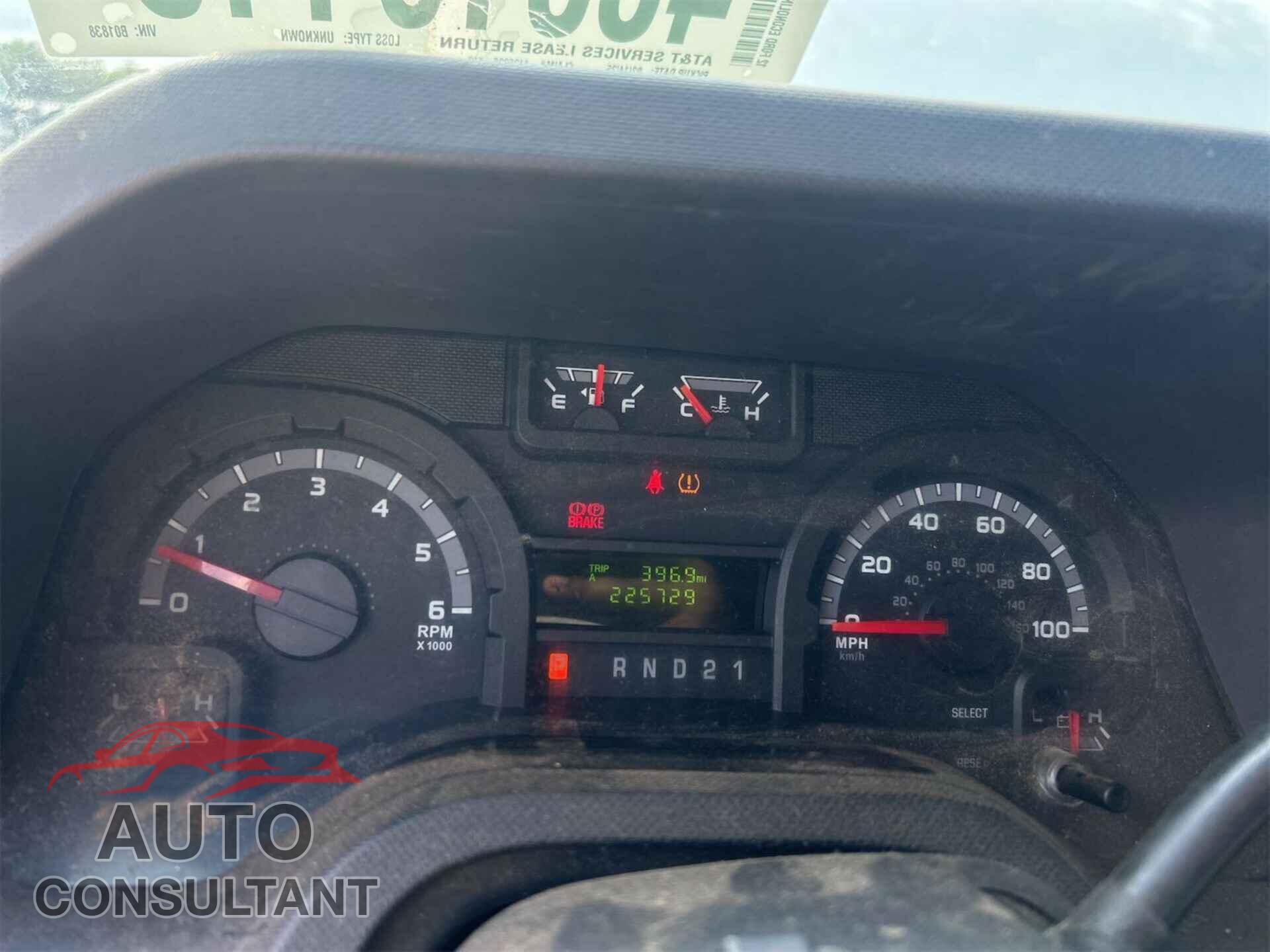 FORD ECONOLINE 2012 - 1FTNE2EW5CDB01838