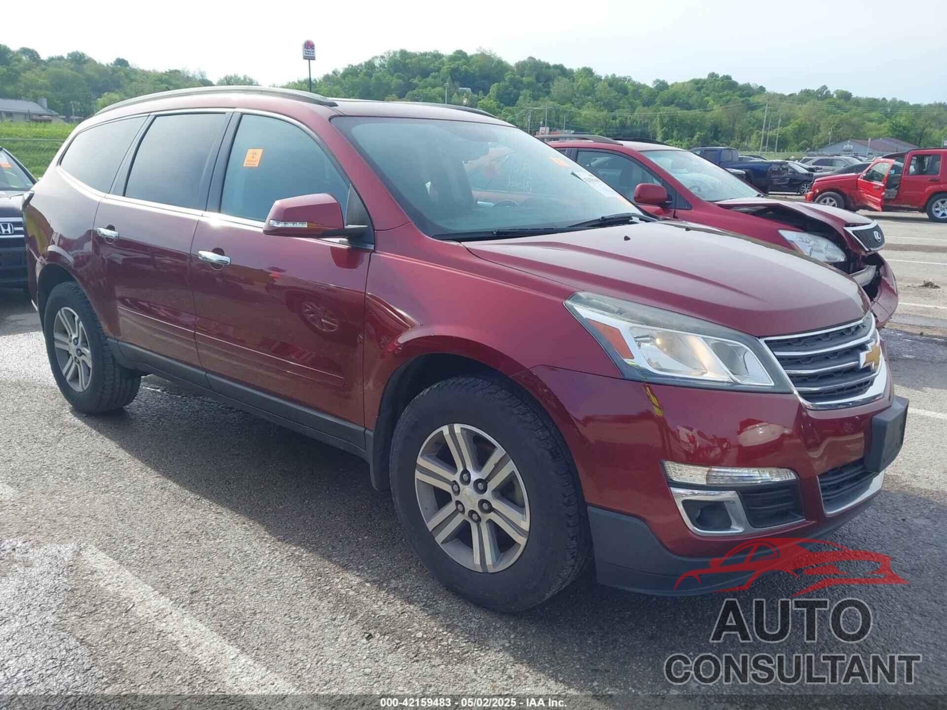 CHEVROLET TRAVERSE 2015 - 1GNKRGKD9FJ162100
