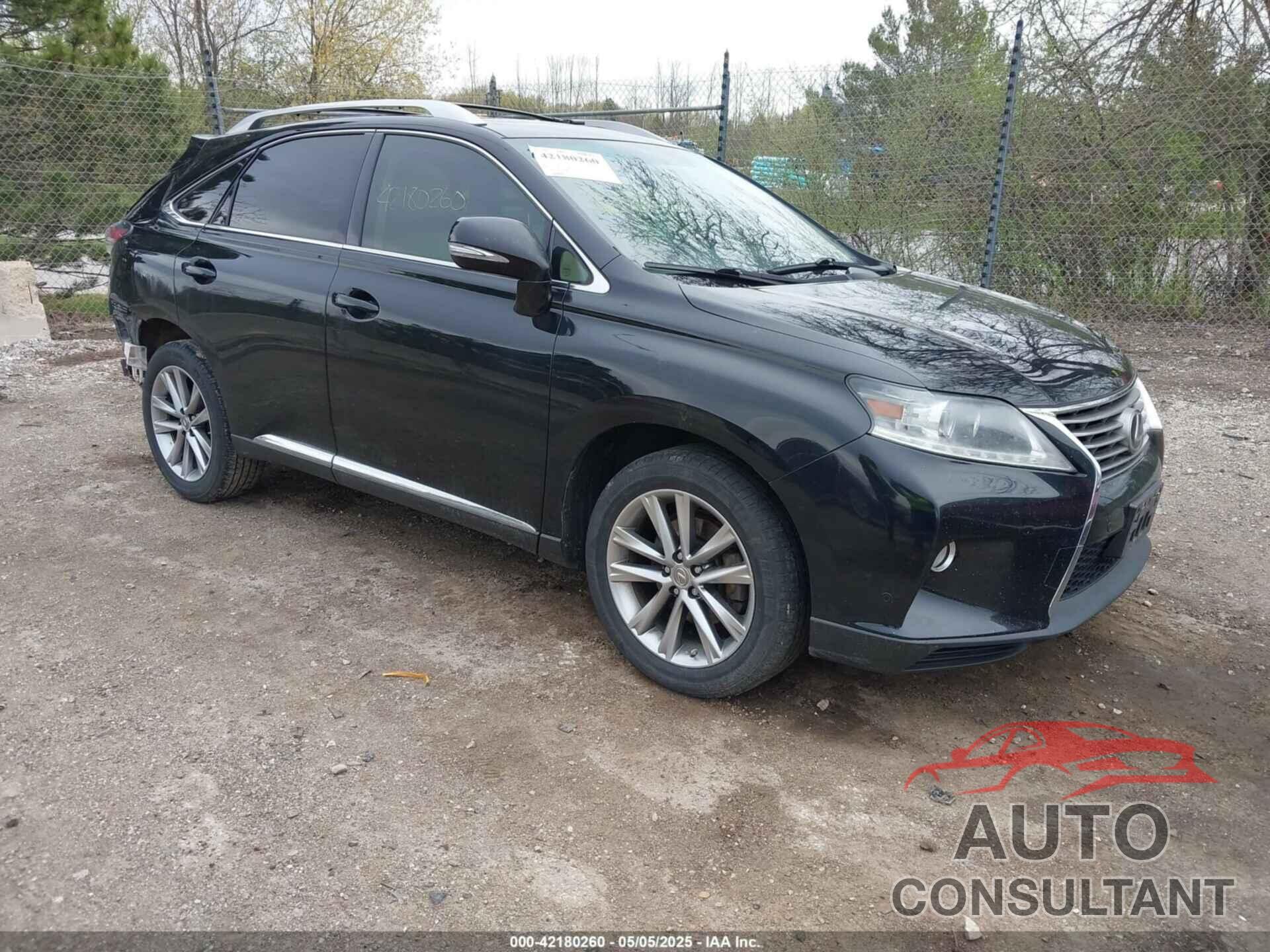 LEXUS RX 350 2013 - 2T2ZK1BA5DC107890