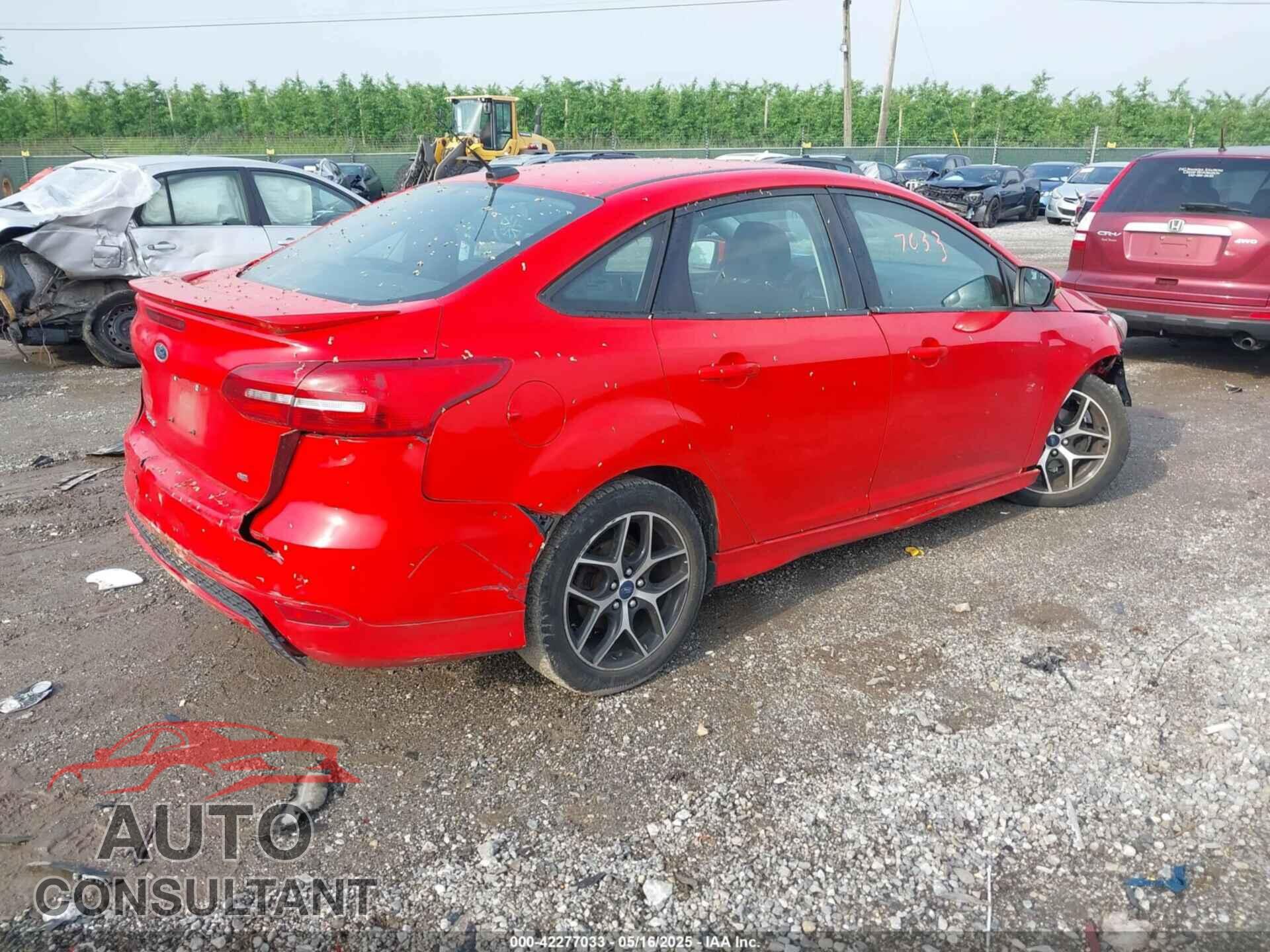 FORD FOCUS 2016 - 1FADP3F29GL401326