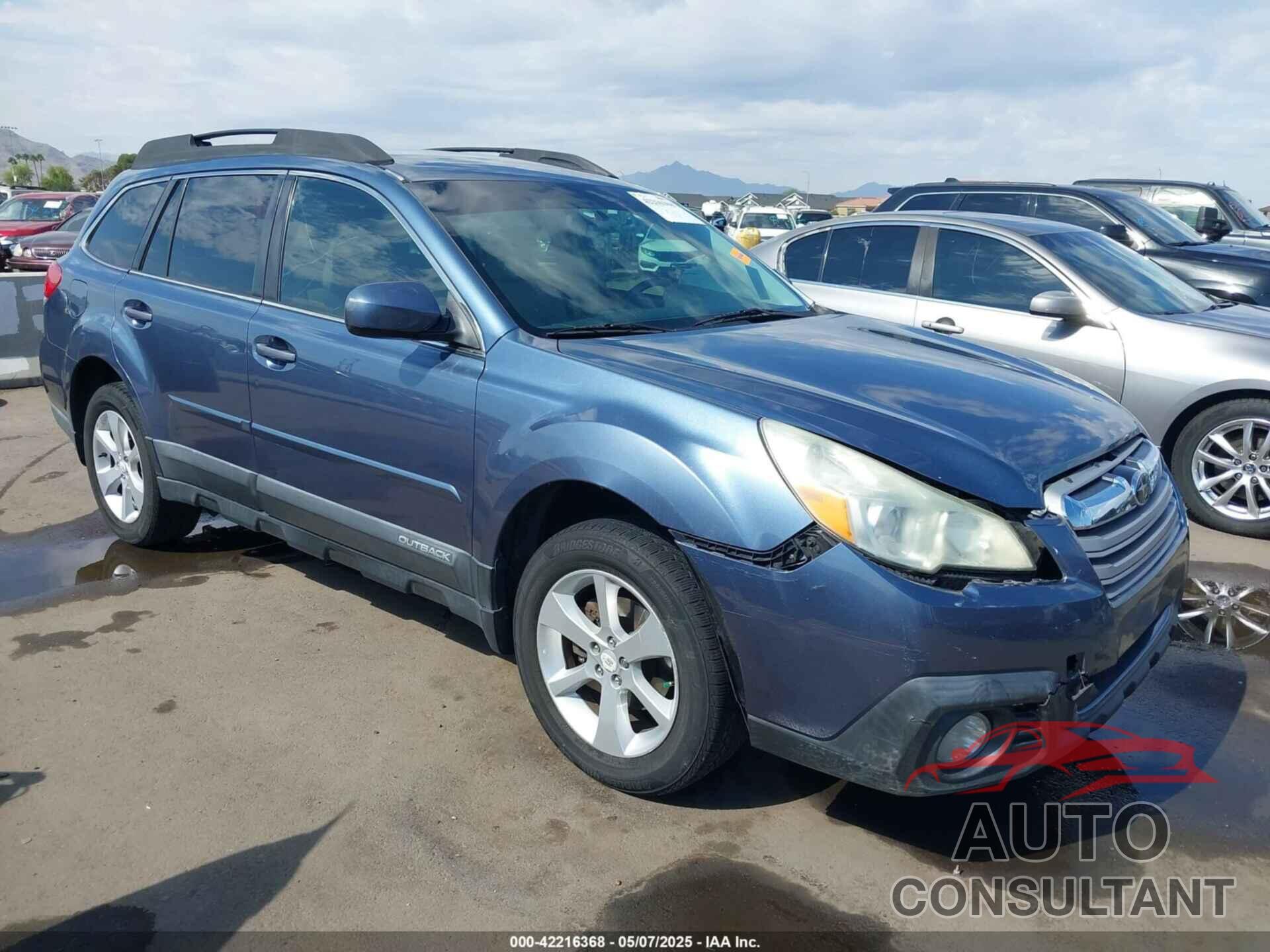 SUBARU OUTBACK 2013 - 4S4BRBCC5D3235879