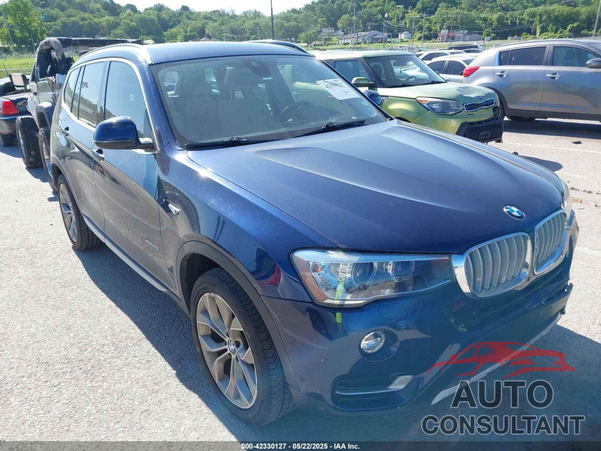 BMW X3 2017 - 5UXWX9C59H0T05427