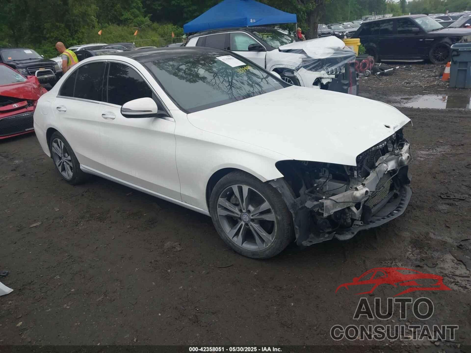 MERCEDES-BENZ C 300 2017 - WDDWF4KBXHR253385