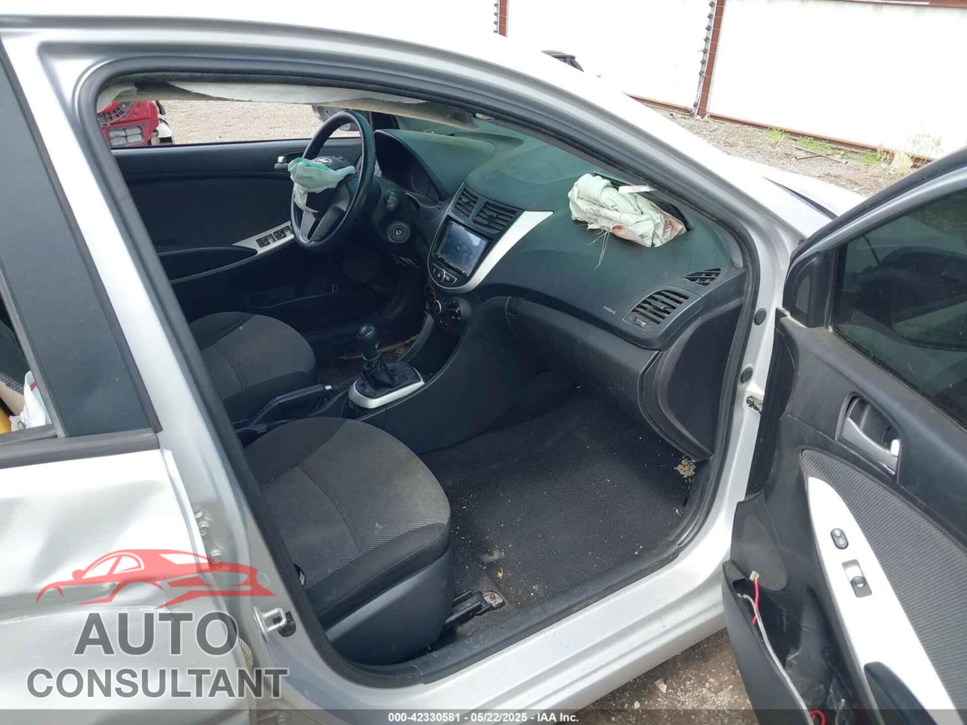 HYUNDAI ACCENT 2014 - KMHCT5AE4EU162995