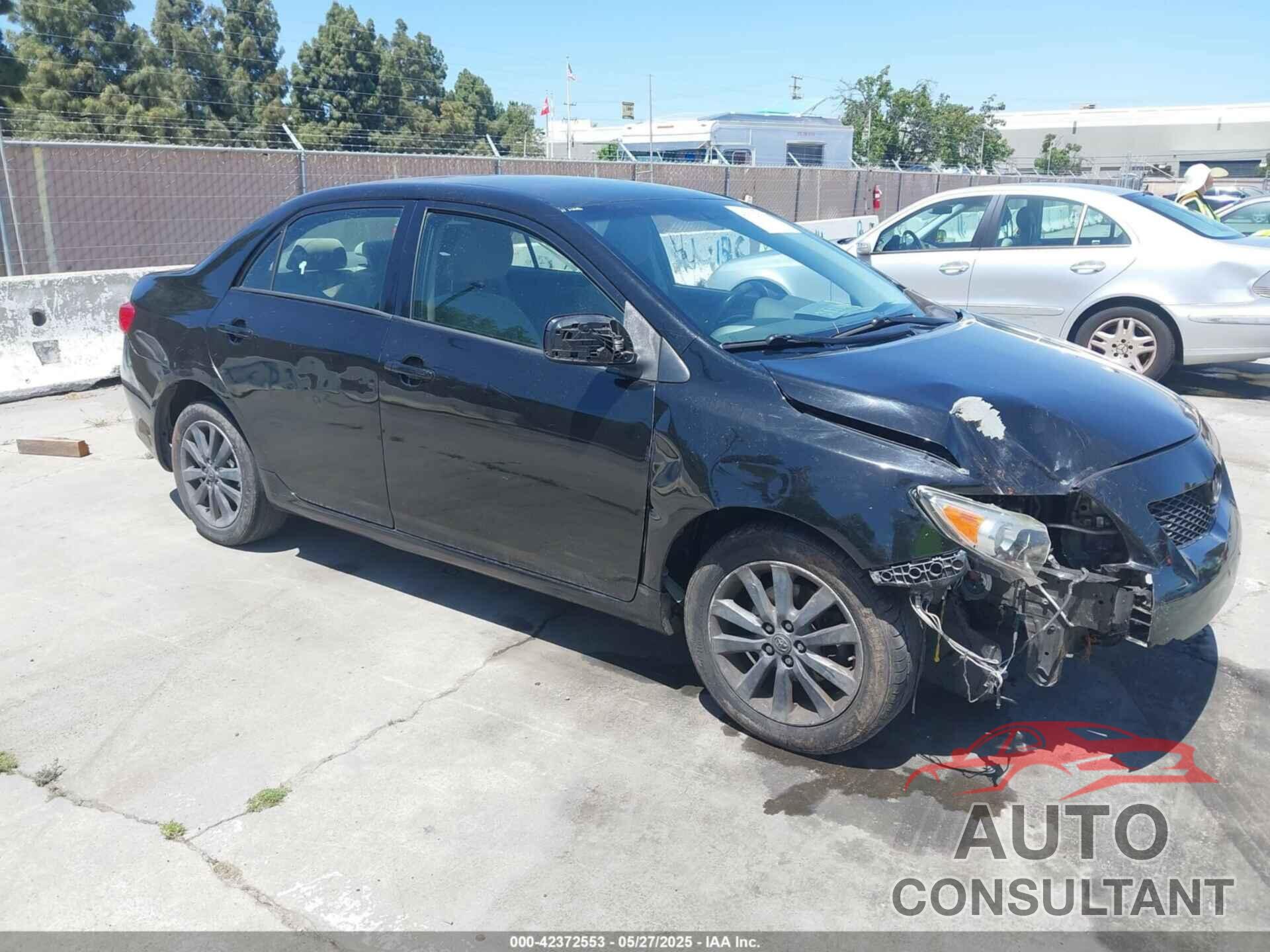 TOYOTA COROLLA 2009 - JTDBL40E599047178