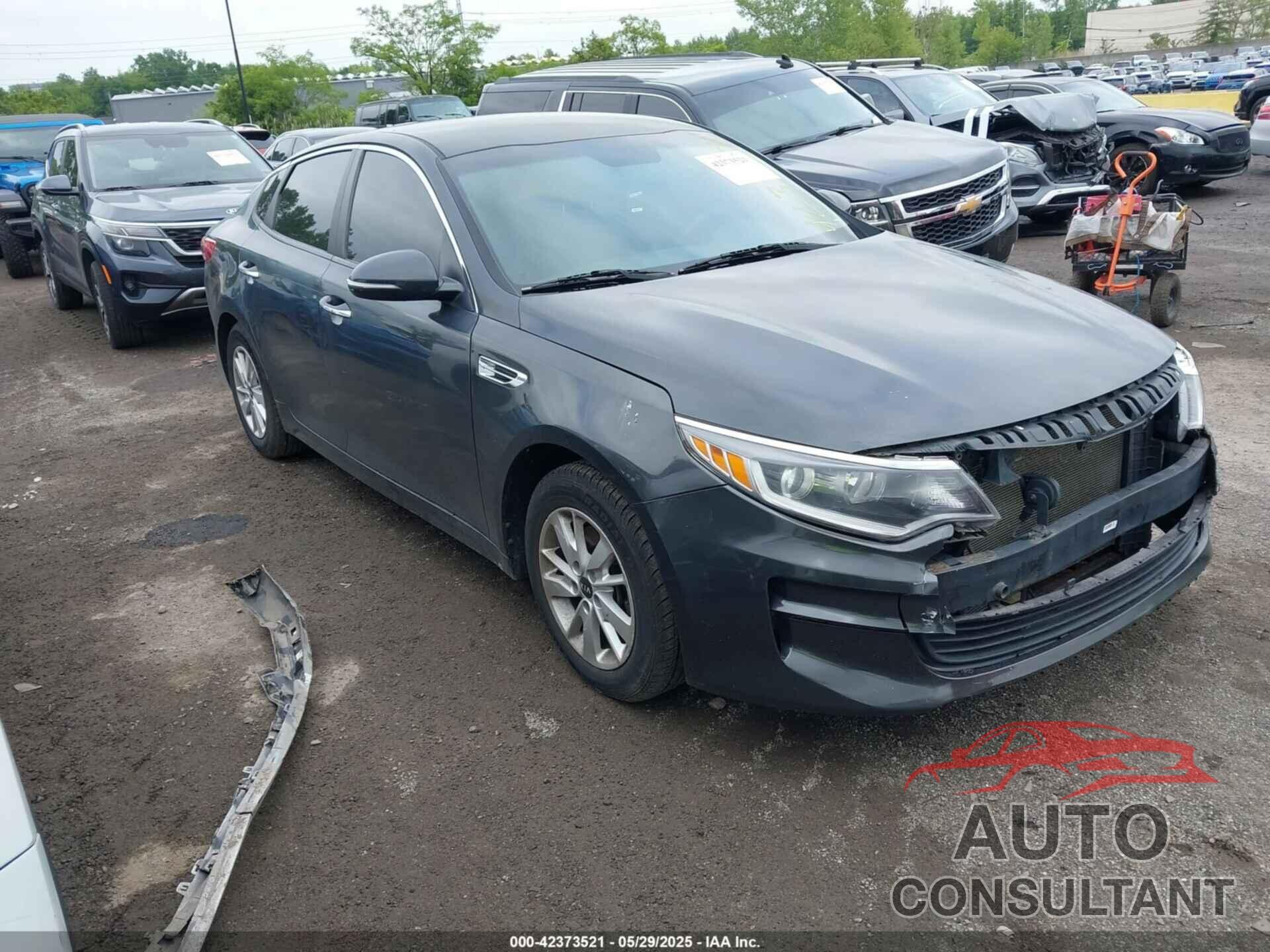KIA OPTIMA 2016 - KNAGT4L33G5087230