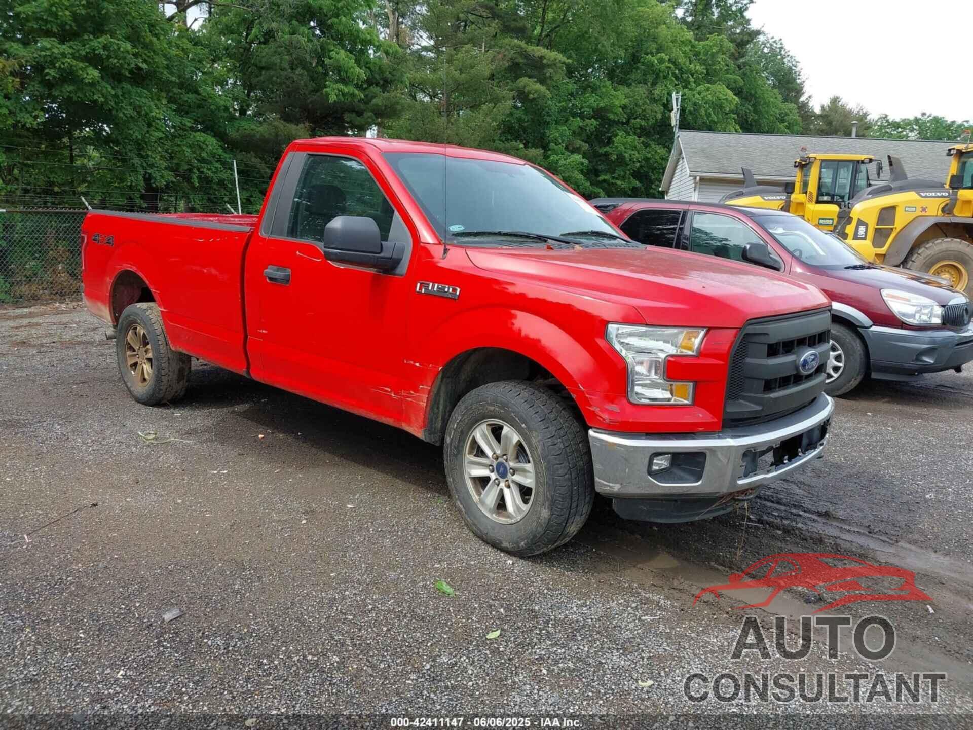 FORD F-150 2016 - 1FTMF1E88GKD72186