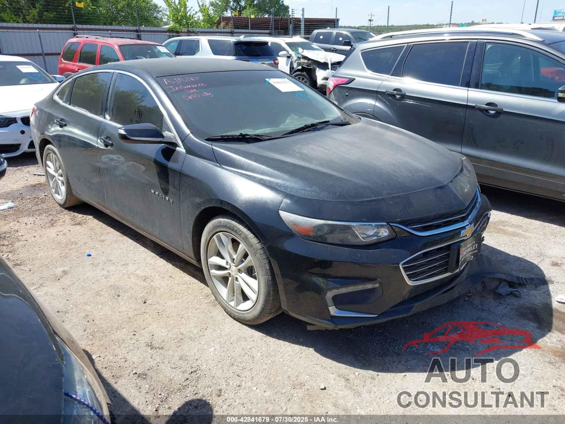 CHEVROLET MALIBU 2016 - 1G1ZE5ST6GF246709