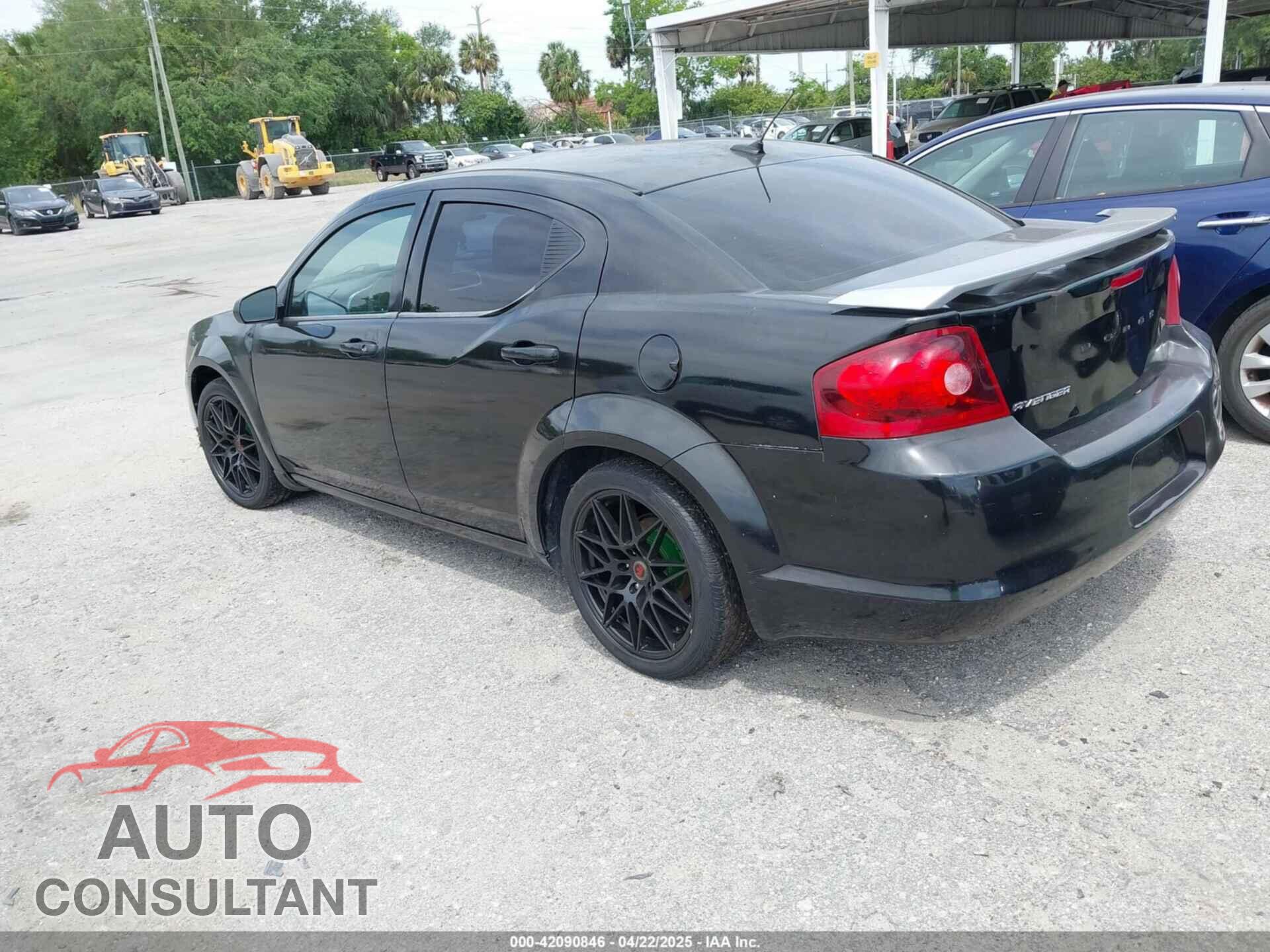 DODGE AVENGER 2011 - 1B3BD4FB8BN545285
