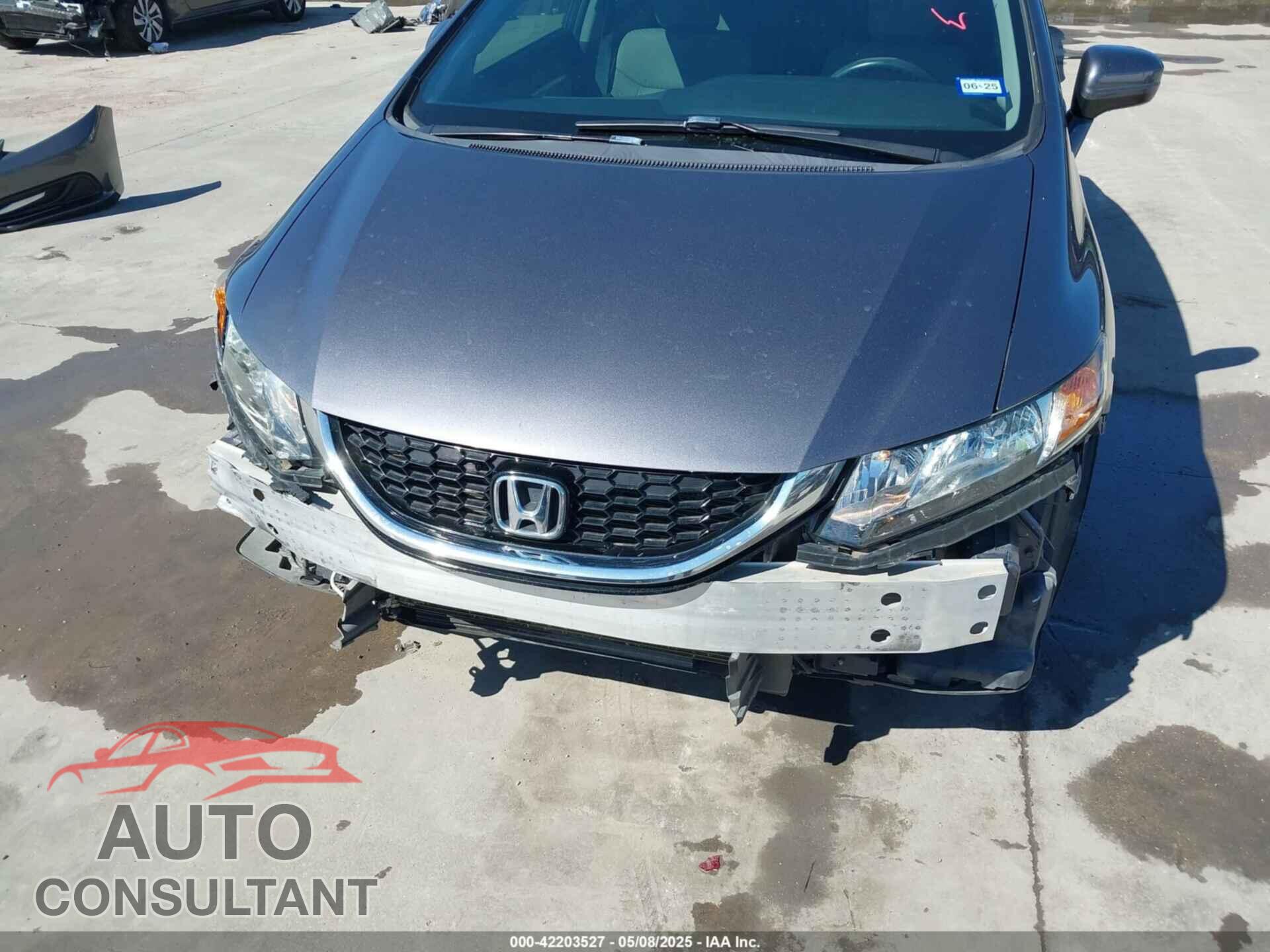 HONDA CIVIC 2014 - 19XFB2F86EE018109