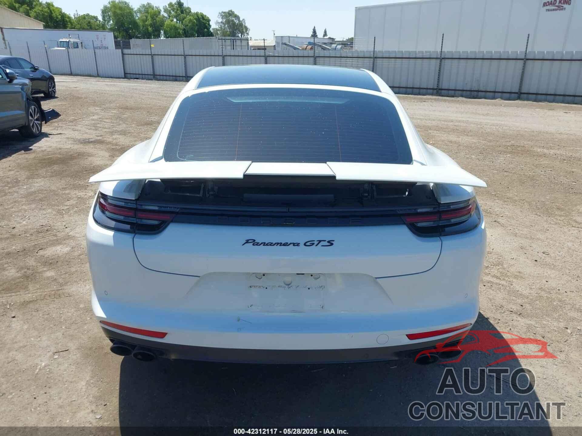 PORSCHE PANAMERA 2019 - WP0AG2A74KL139332