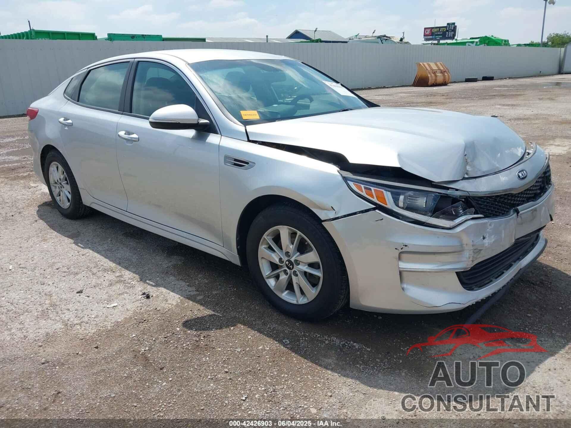 KIA OPTIMA 2017 - 5XXGT4L30HG148839