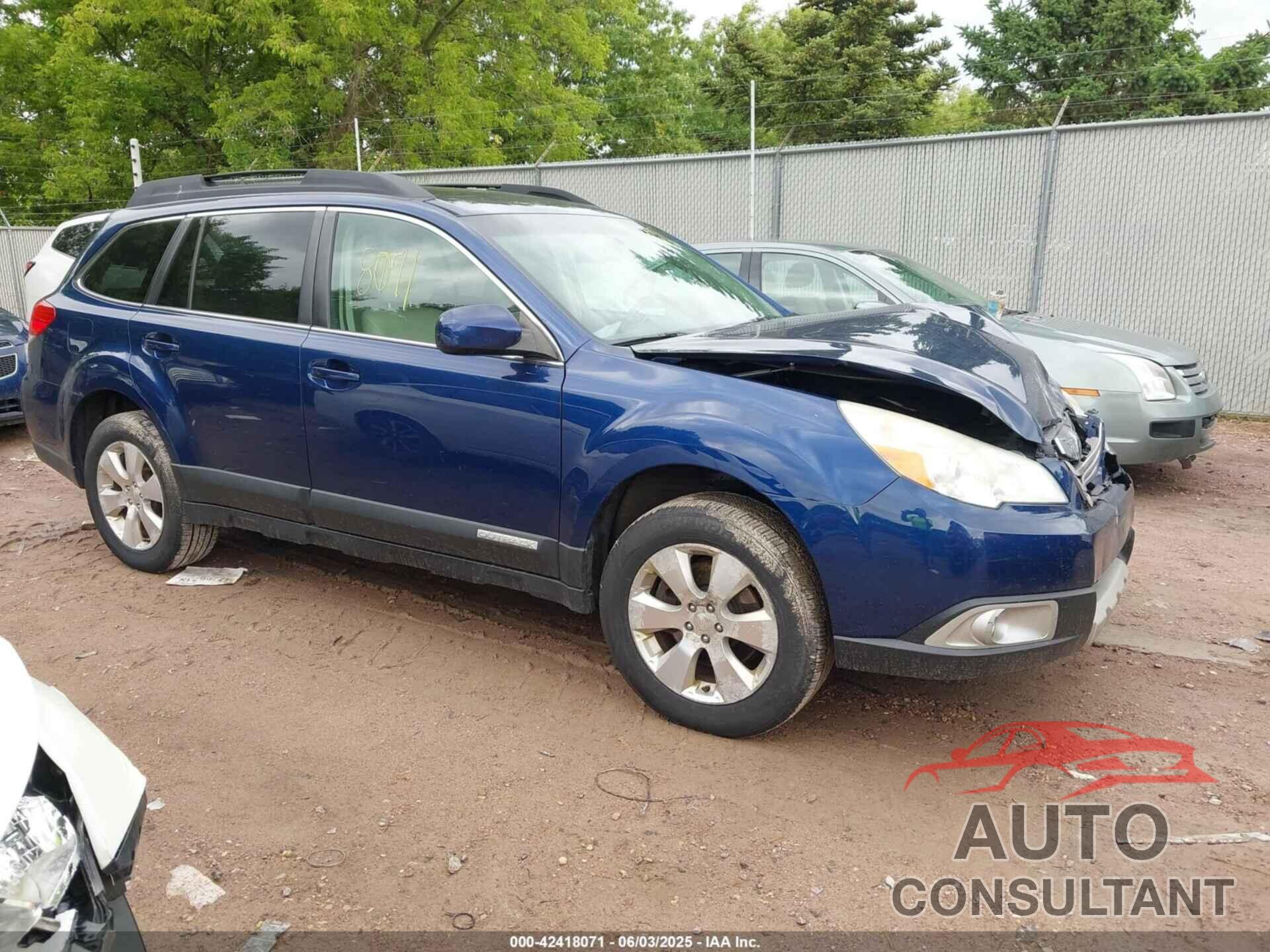 SUBARU OUTBACK 2010 - 4S4BREKC9A2349260