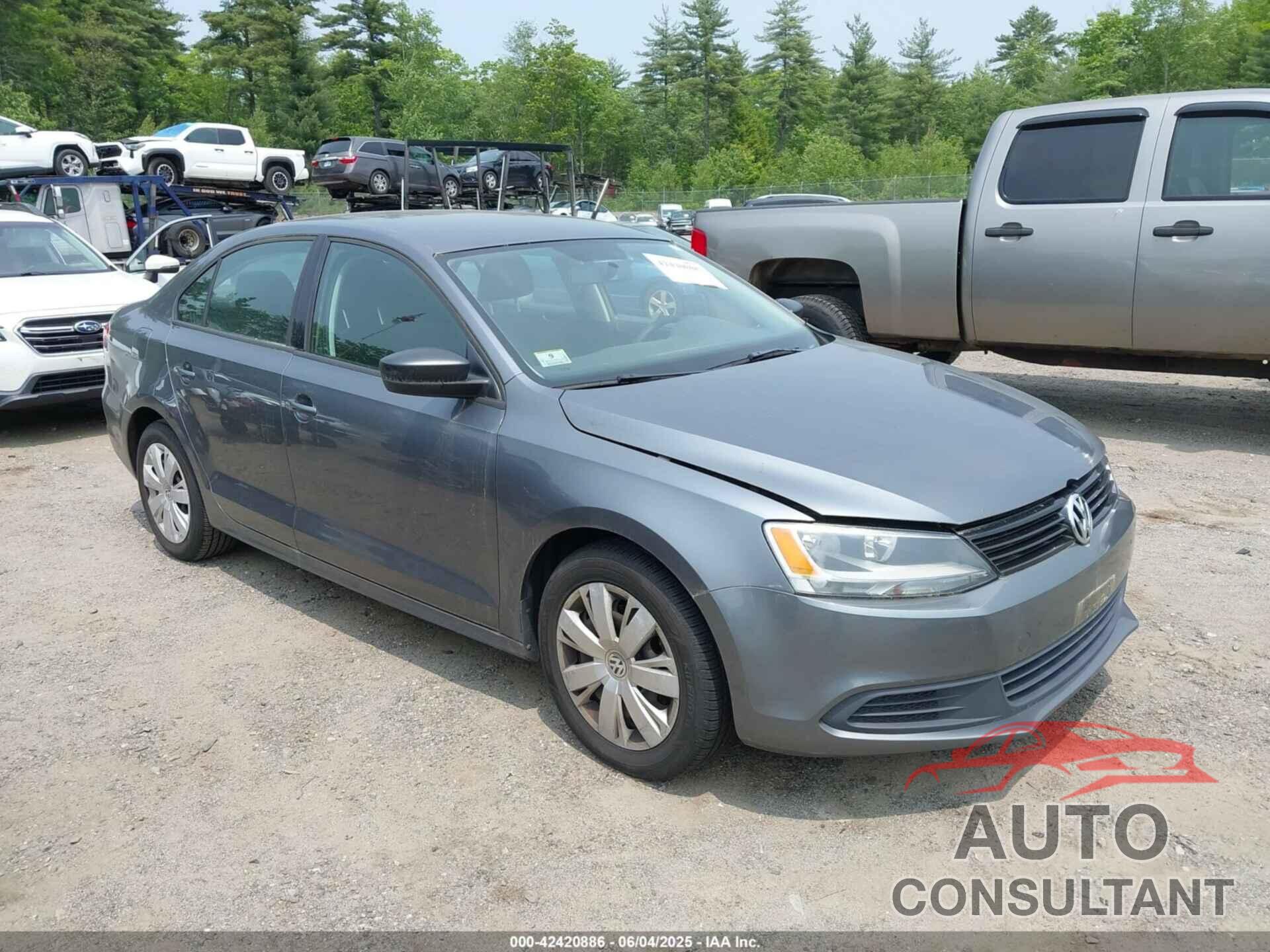 VOLKSWAGEN JETTA 2012 - 3VW2K7AJ1CM349444