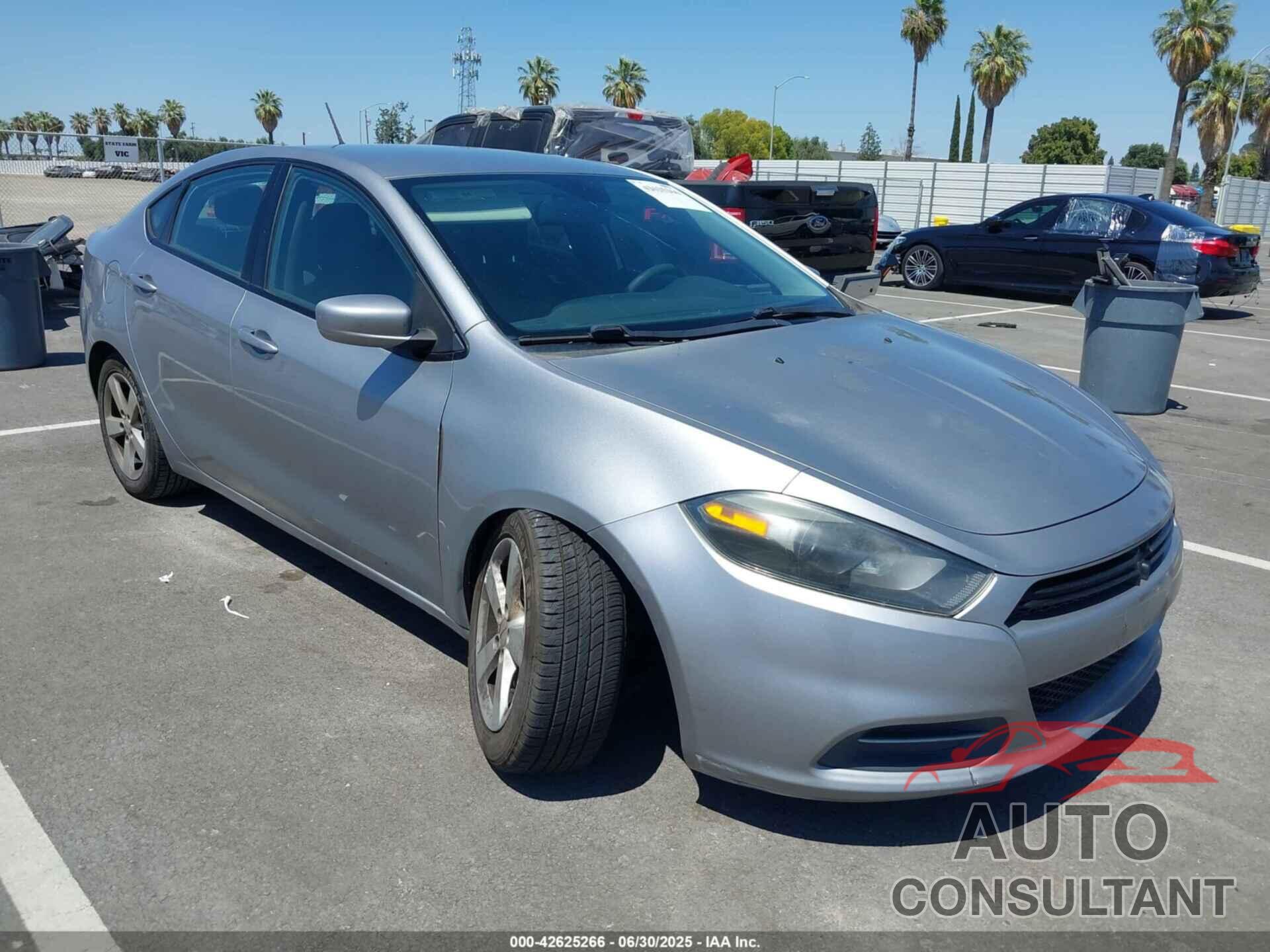 DODGE DART 2015 - 1C3CDFBB8FD320238