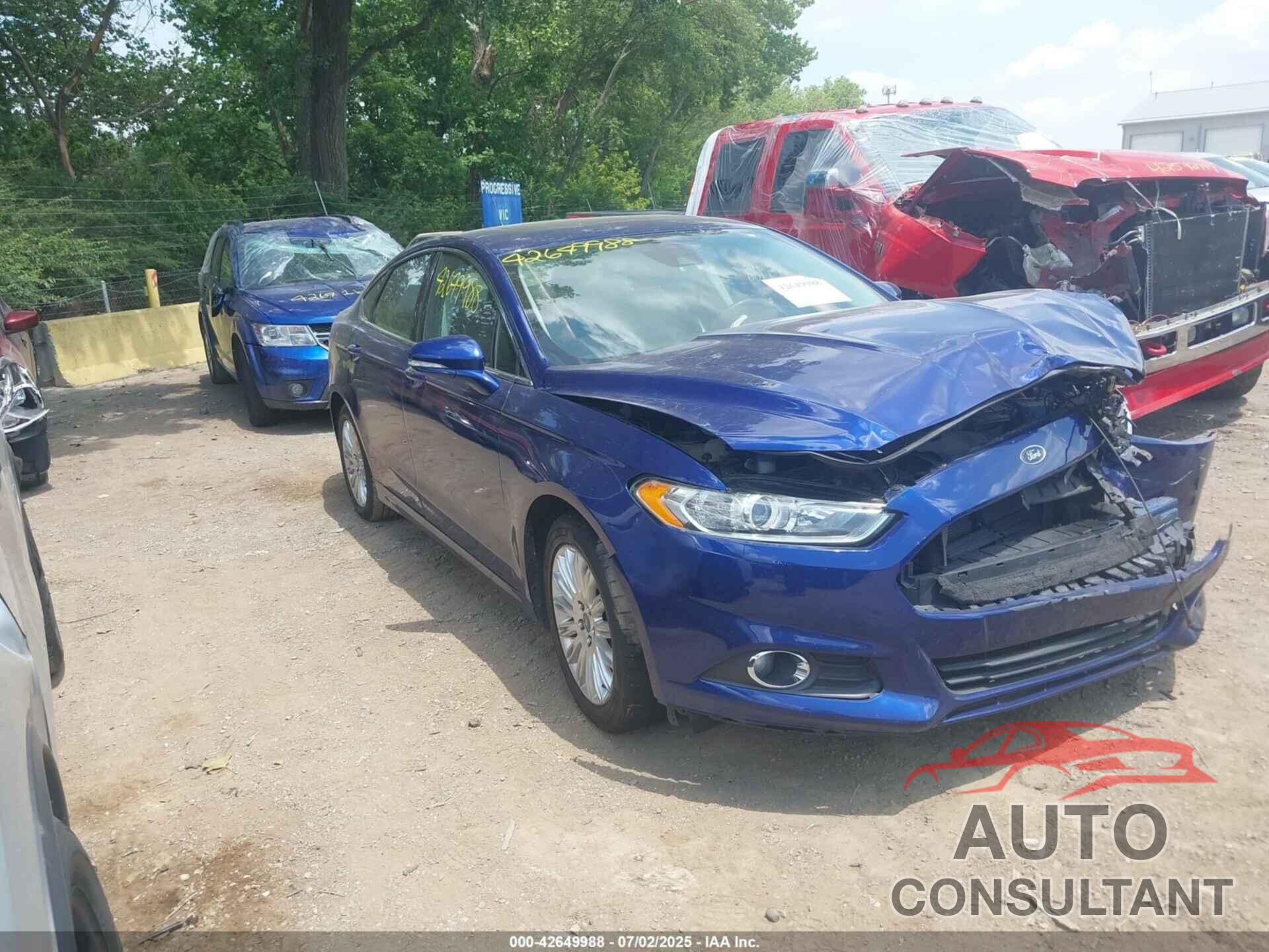 FORD FUSION HYBRID 2013 - 3FA6P0LU8DR154861