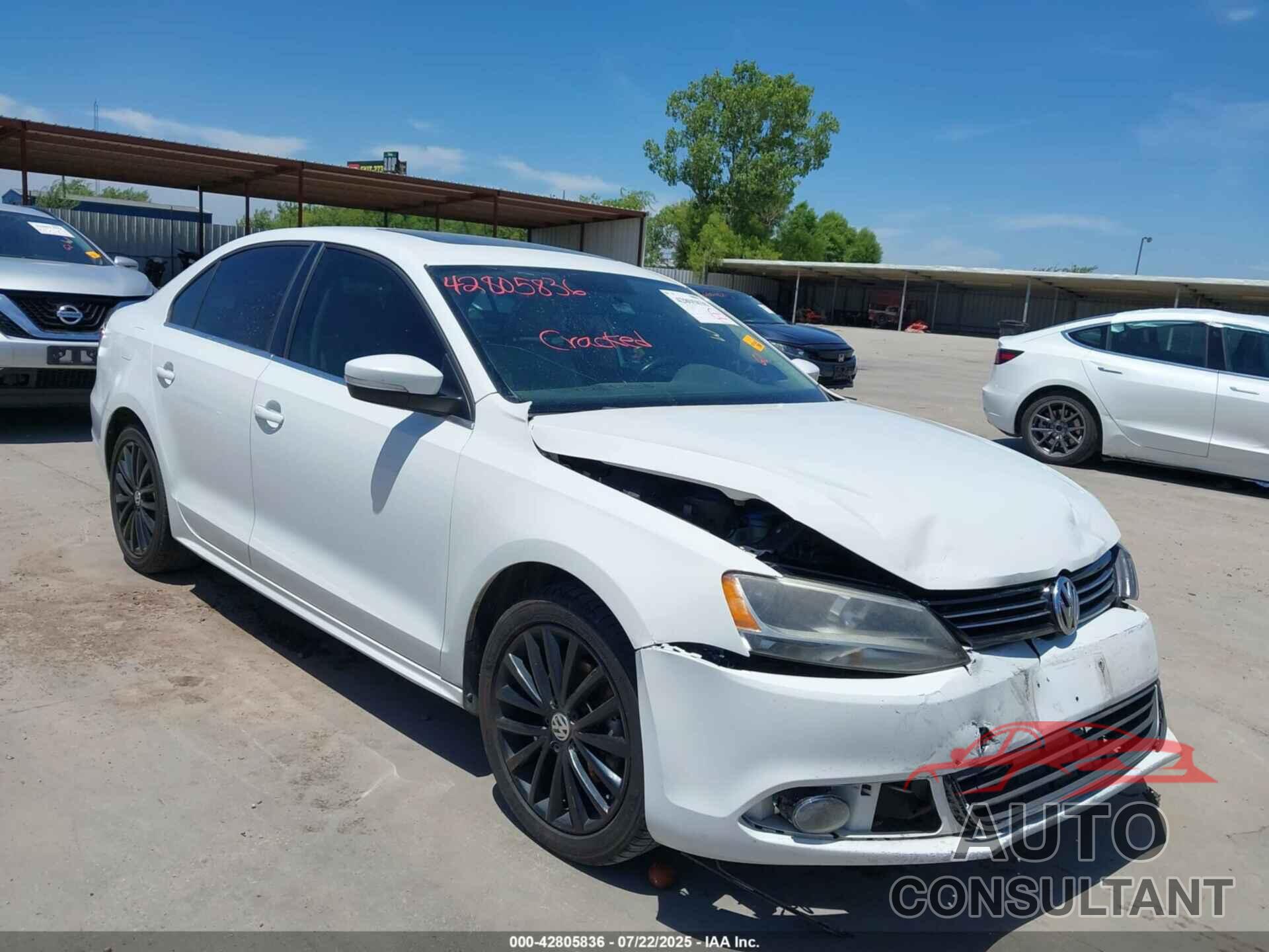 VOLKSWAGEN JETTA 2014 - 3VWLL7AJXEM399649