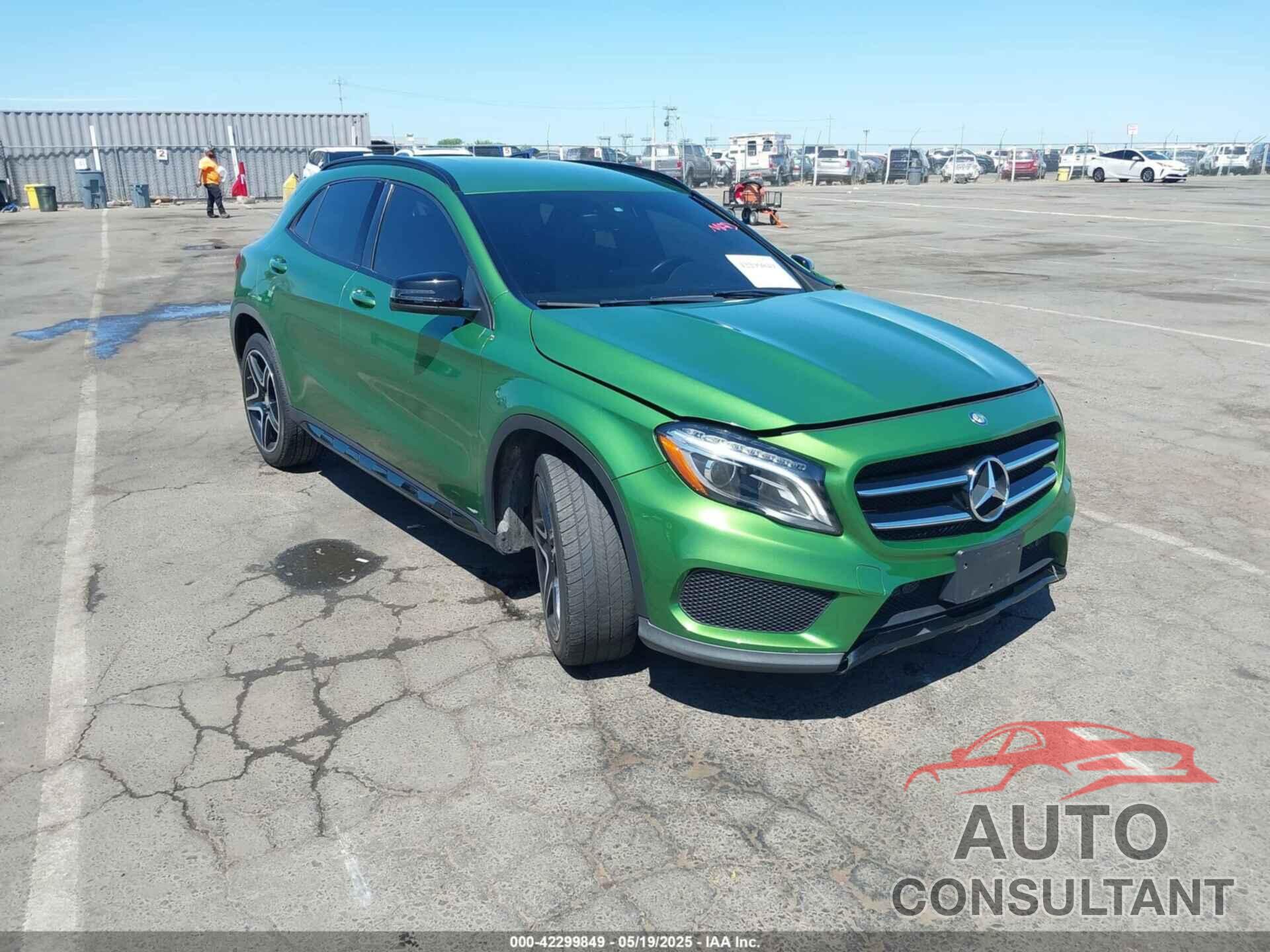 MERCEDES-BENZ GLA 250 2017 - WDCTG4EB7HJ327361