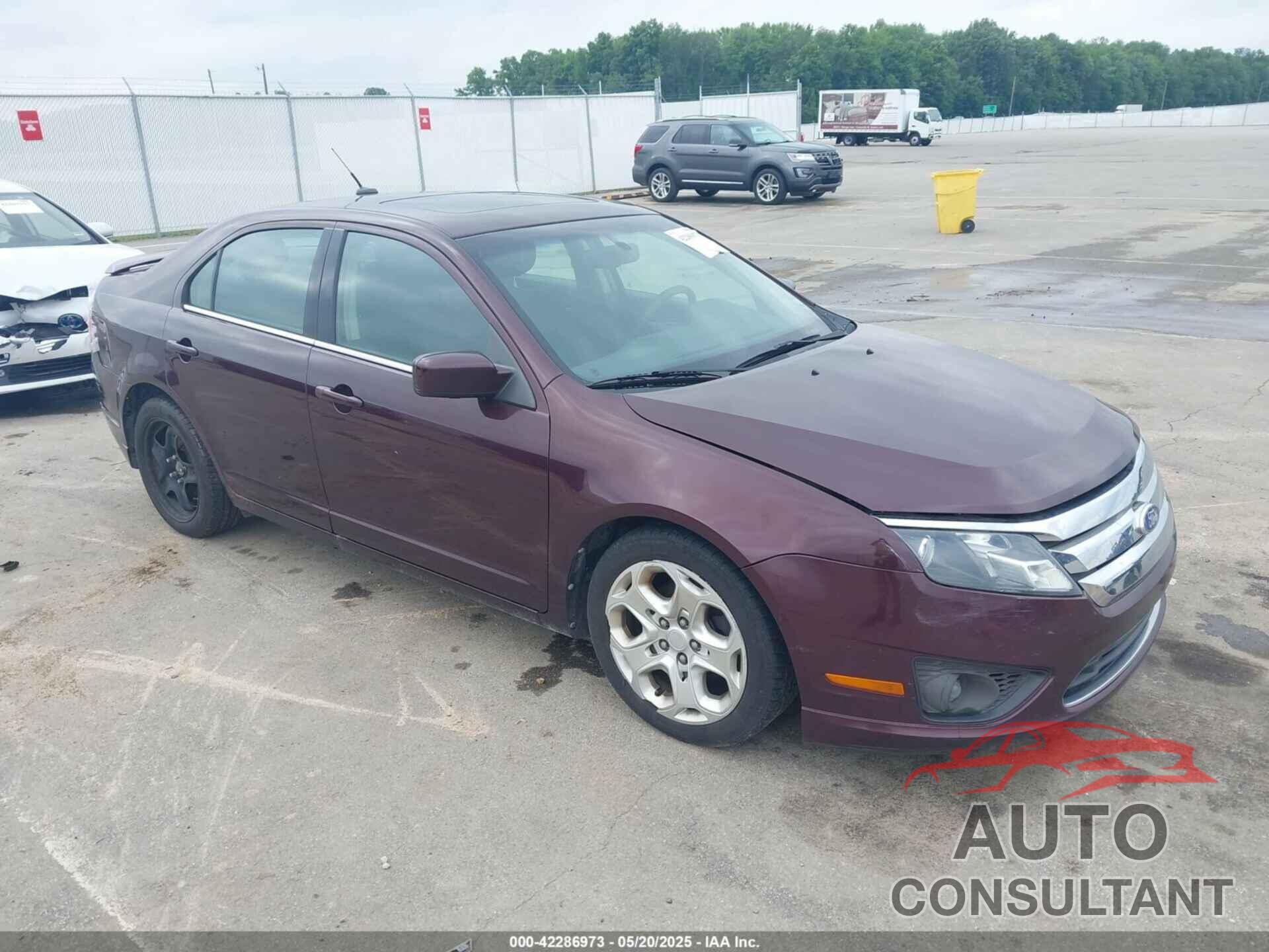 FORD FUSION 2011 - 3FAHP0HA6BR105713