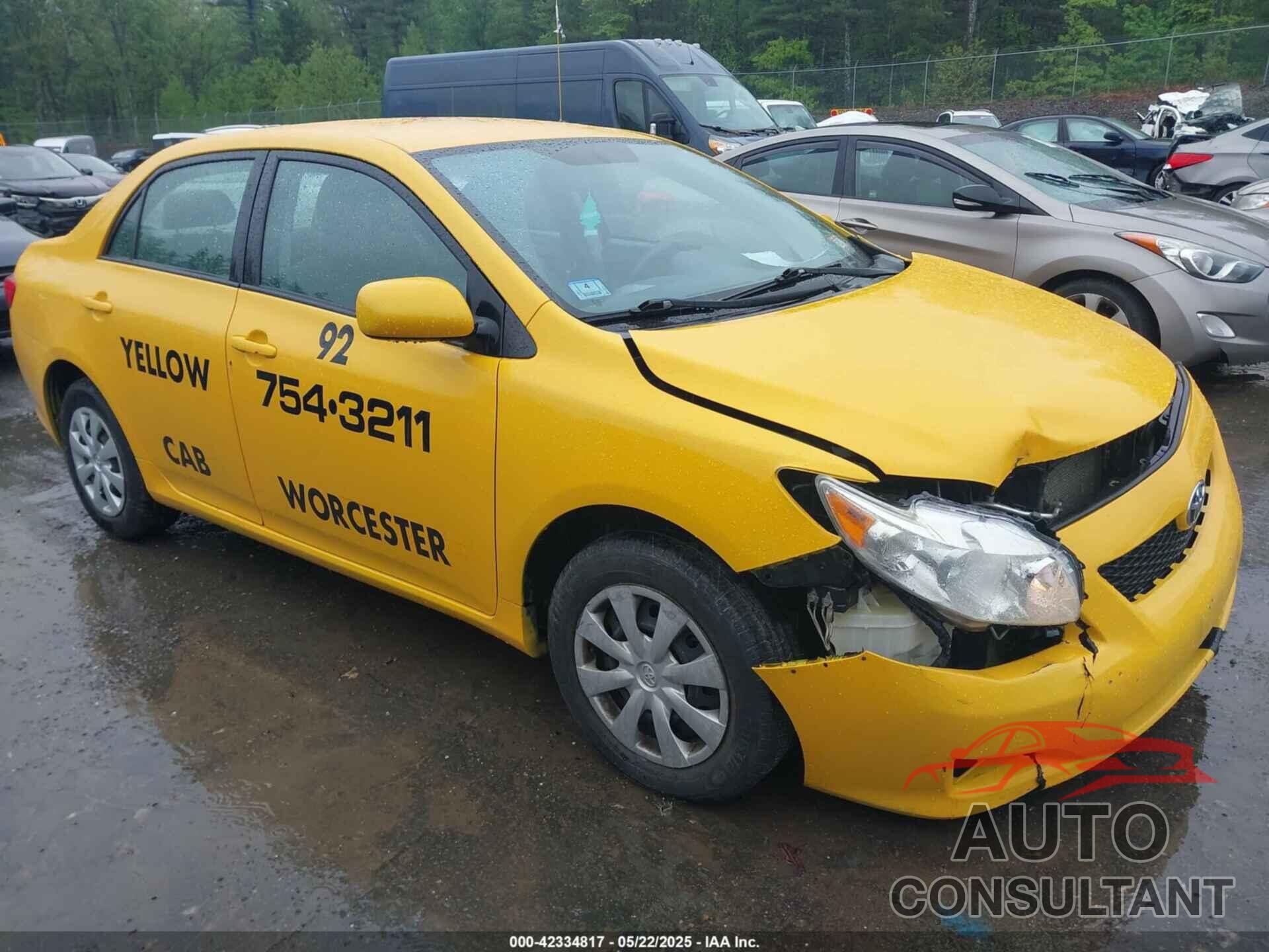 TOYOTA COROLLA 2010 - 2T1BU4EE3AC241244