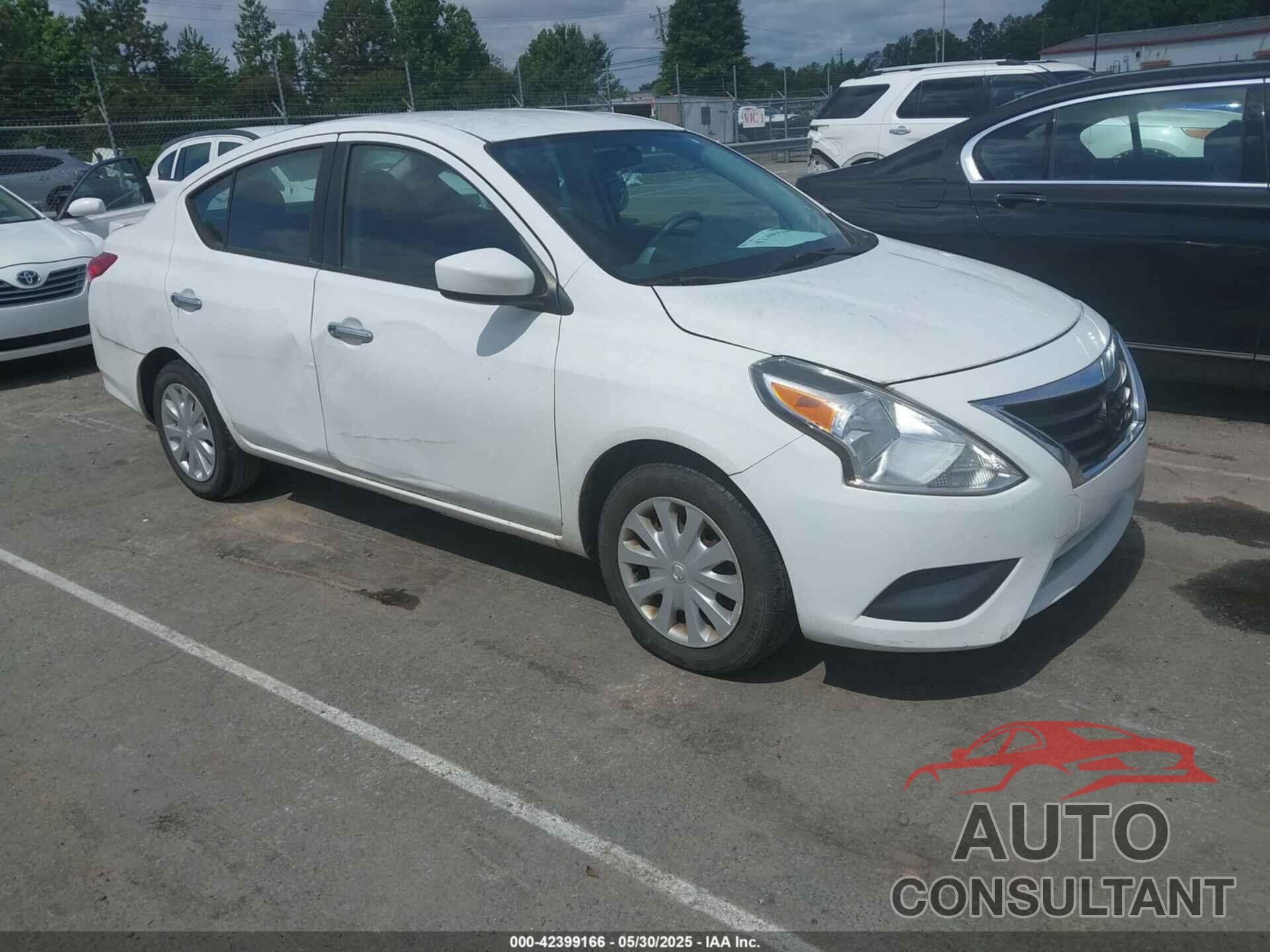 NISSAN VERSA 2016 - 3N1CN7APXGL814319