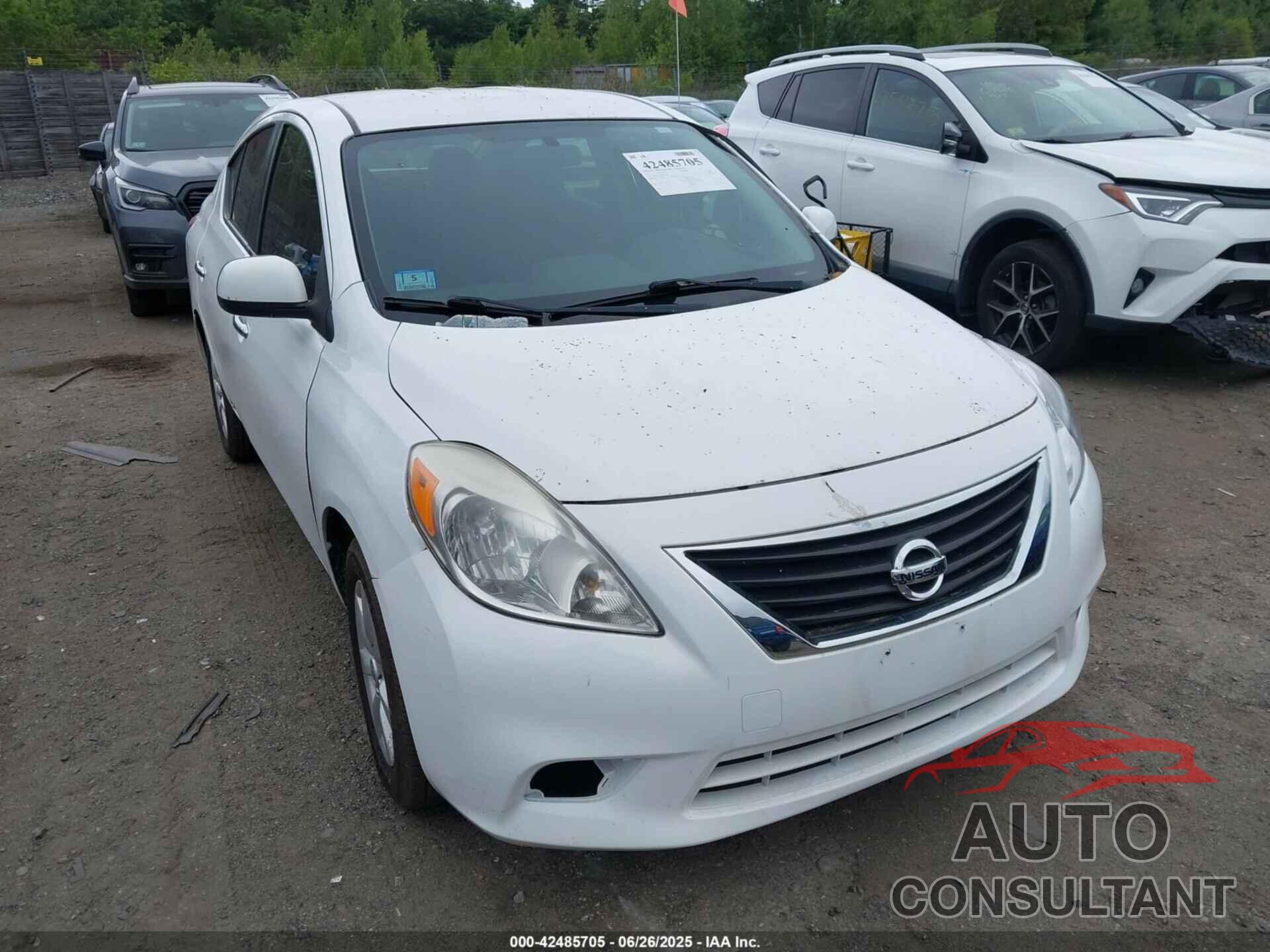 NISSAN VERSA 2013 - 3N1CN7APXDL870322