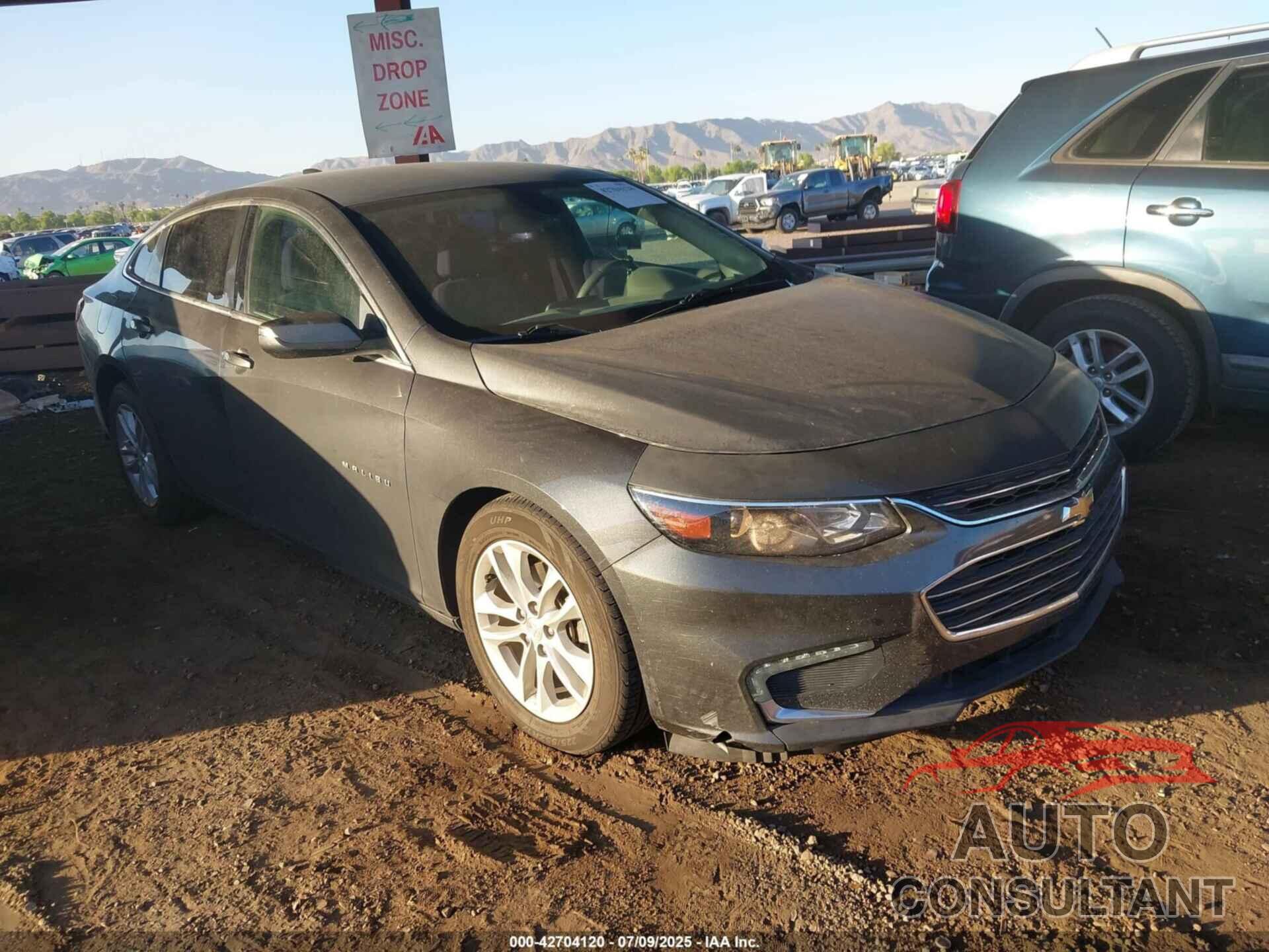 CHEVROLET MALIBU 2016 - 1G1ZE5ST5GF212874