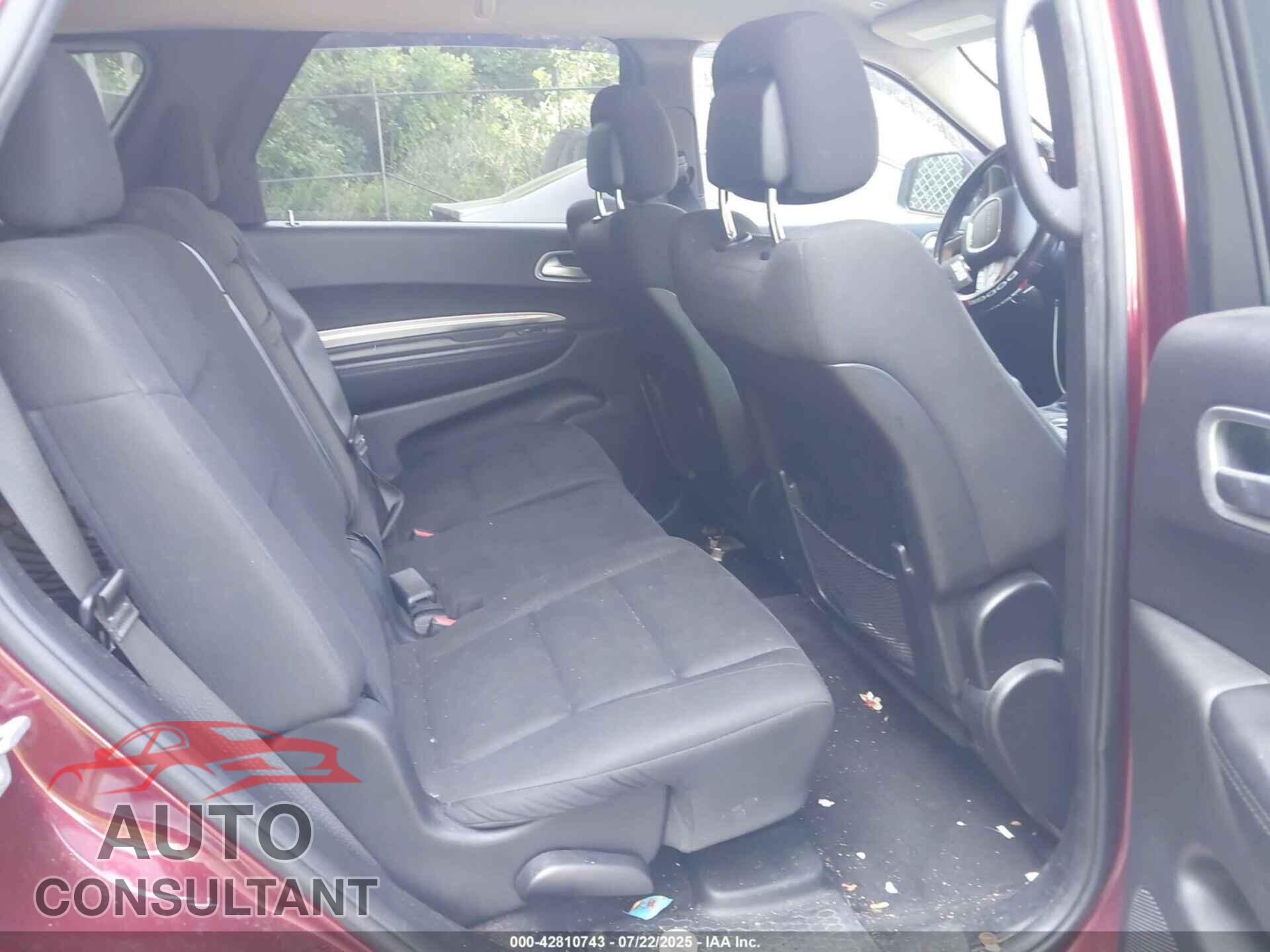 DODGE DURANGO 2019 - 1C4RDJAG4KC585745