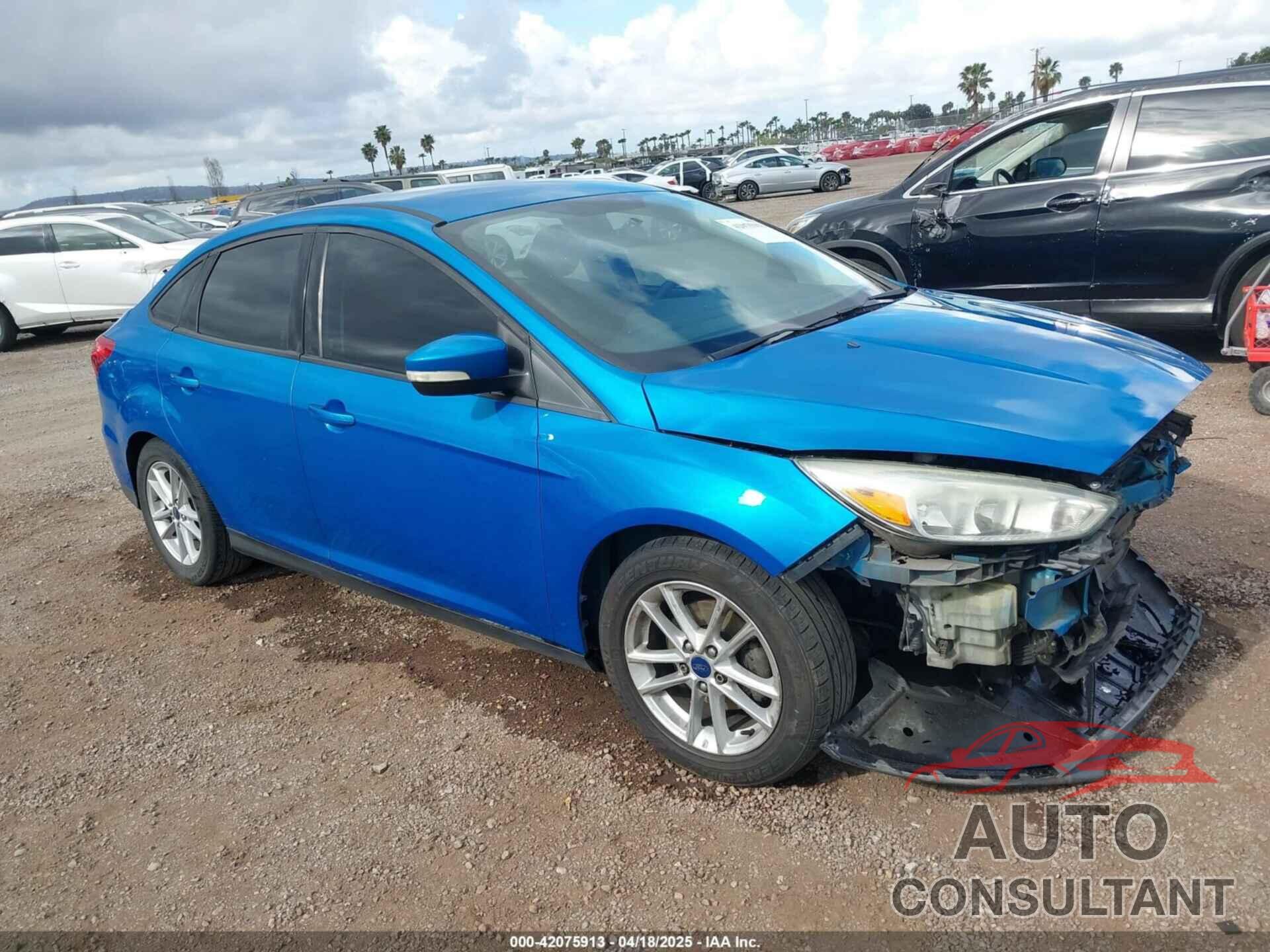 FORD FOCUS 2016 - 1FADP3F22GL282910