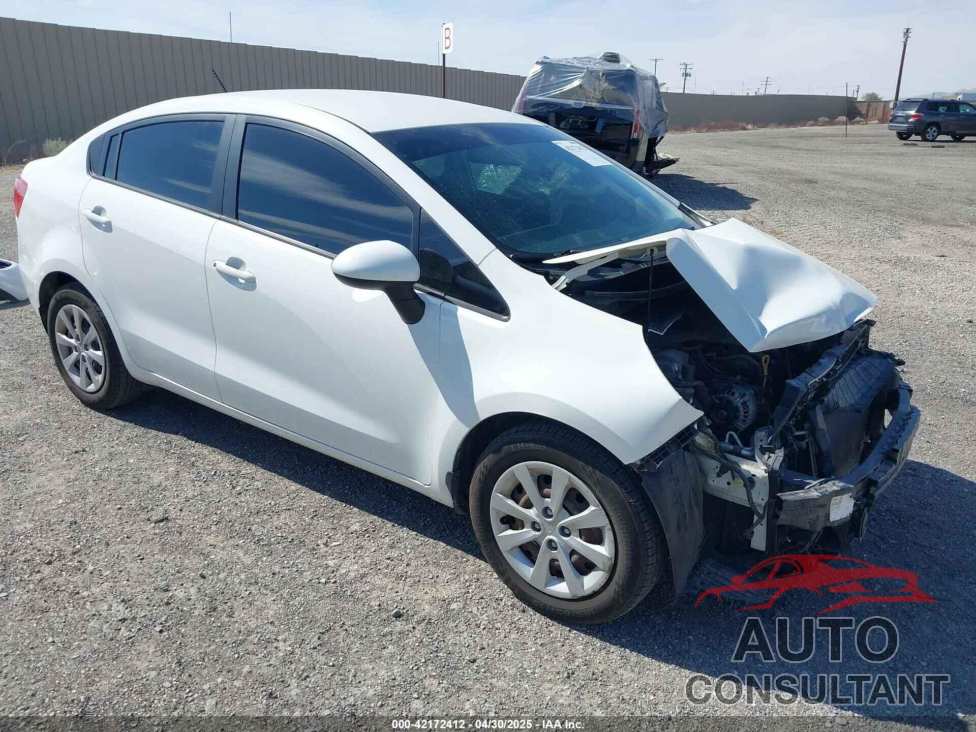 KIA RIO 2015 - KNADM4A33F6466255