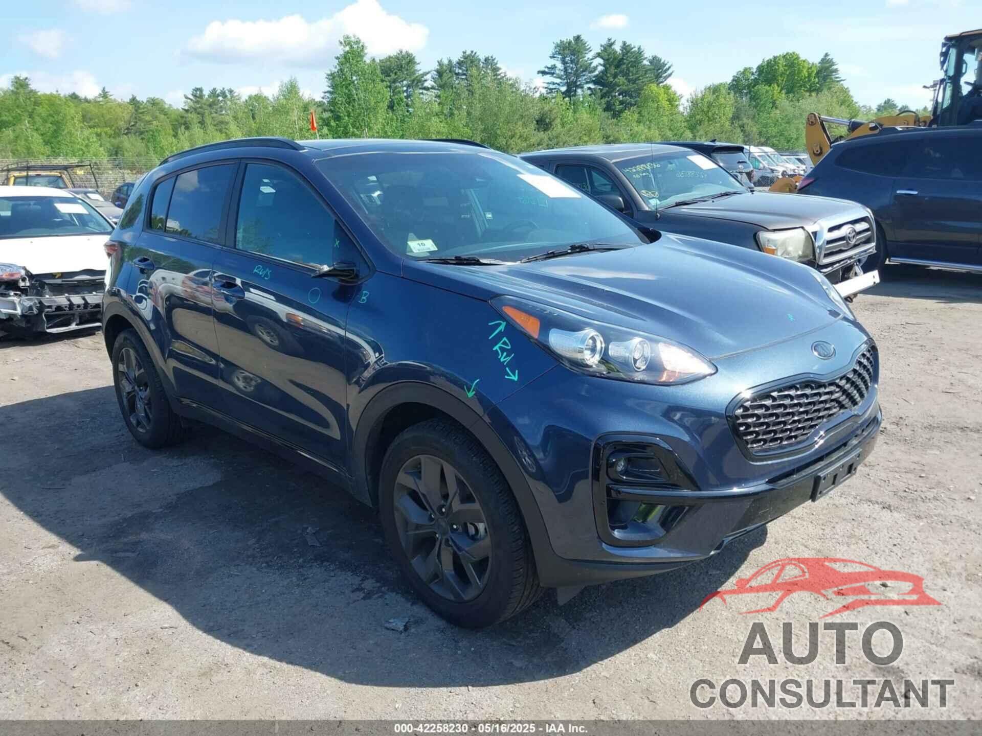 KIA SPORTAGE 2022 - KNDP6CAC4N7002954