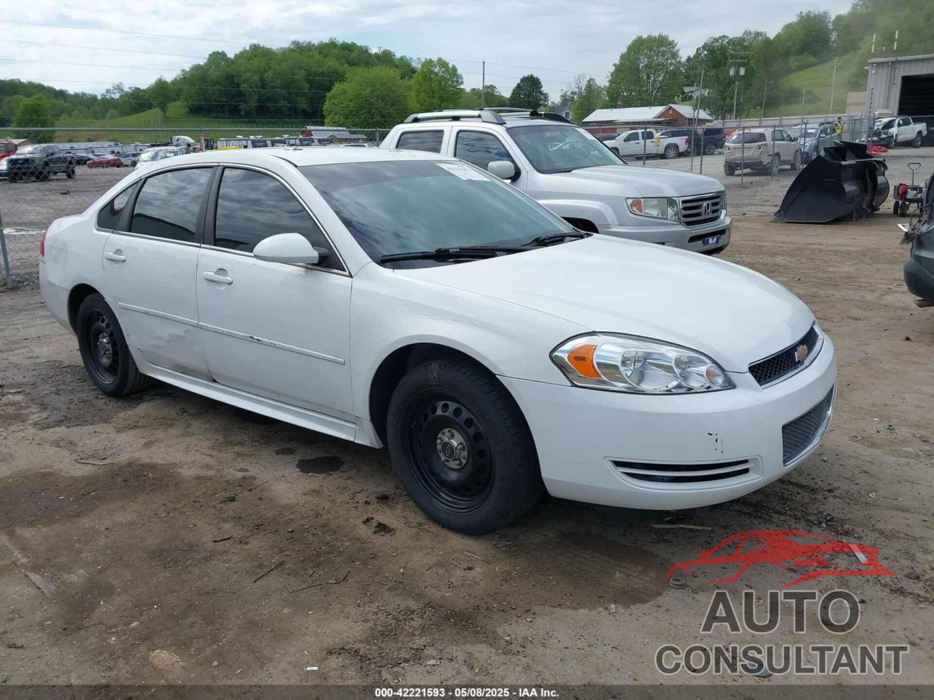 CHEVROLET IMPALA 2012 - 2G1WD5E3XC1161858