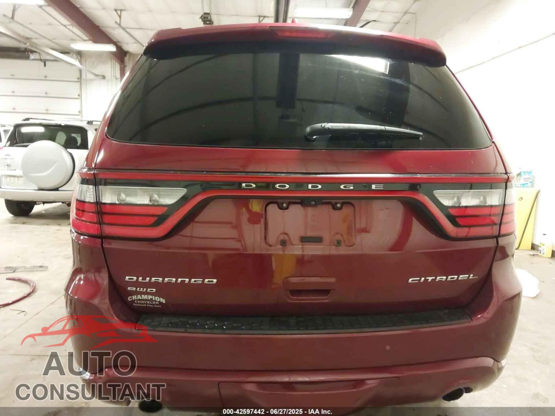 DODGE DURANGO 2017 - 1C4RDJEG0HC762052