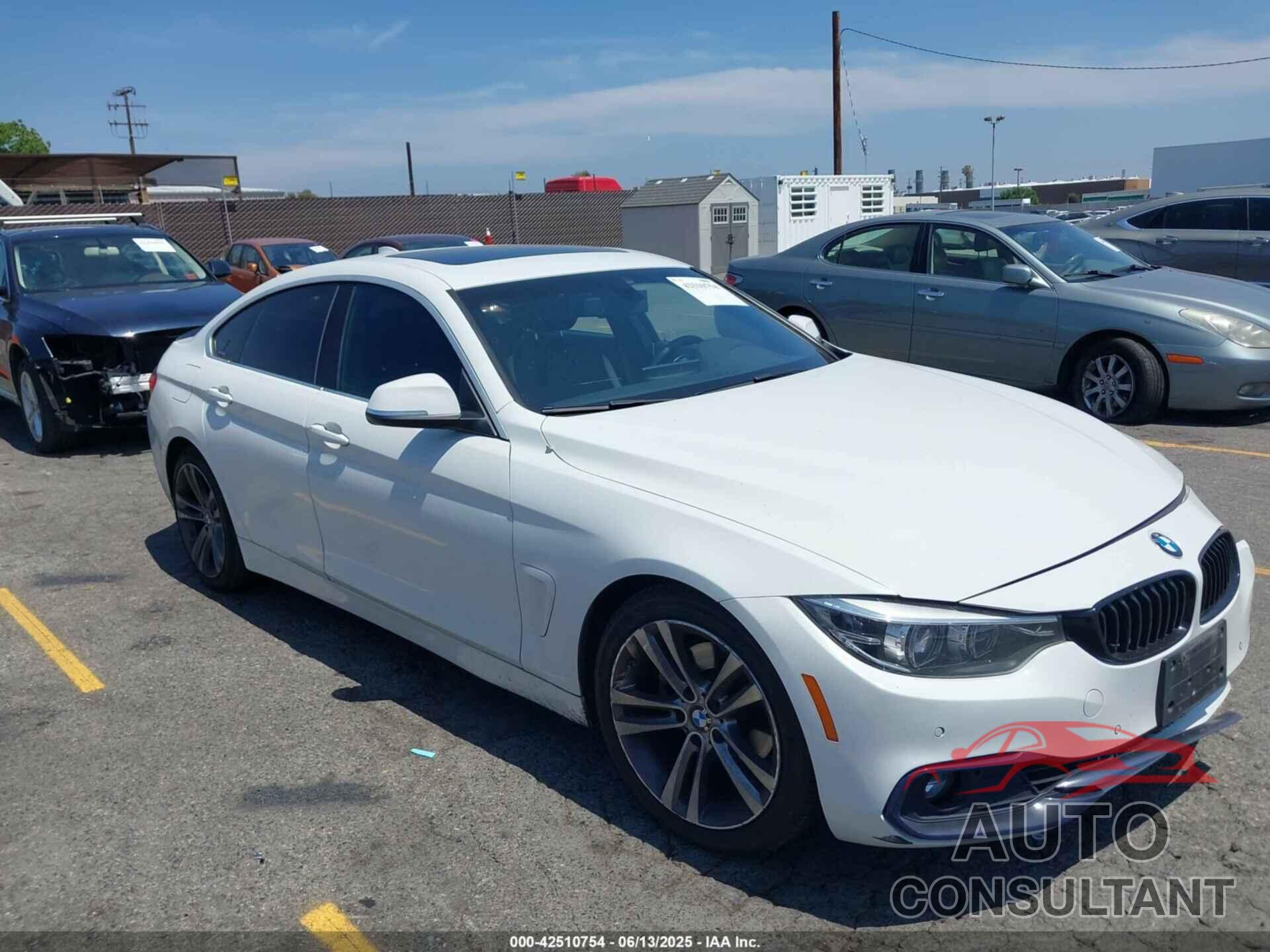 BMW 430I GRAN COUPE 2018 - WBA4J1C55JBG80463