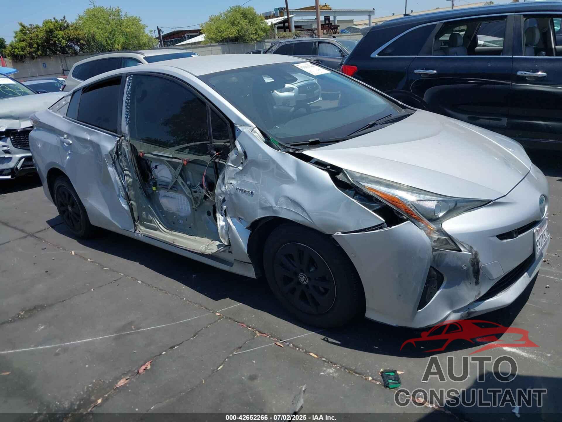 TOYOTA PRIUS 2018 - JTDKBRFU5J3599219
