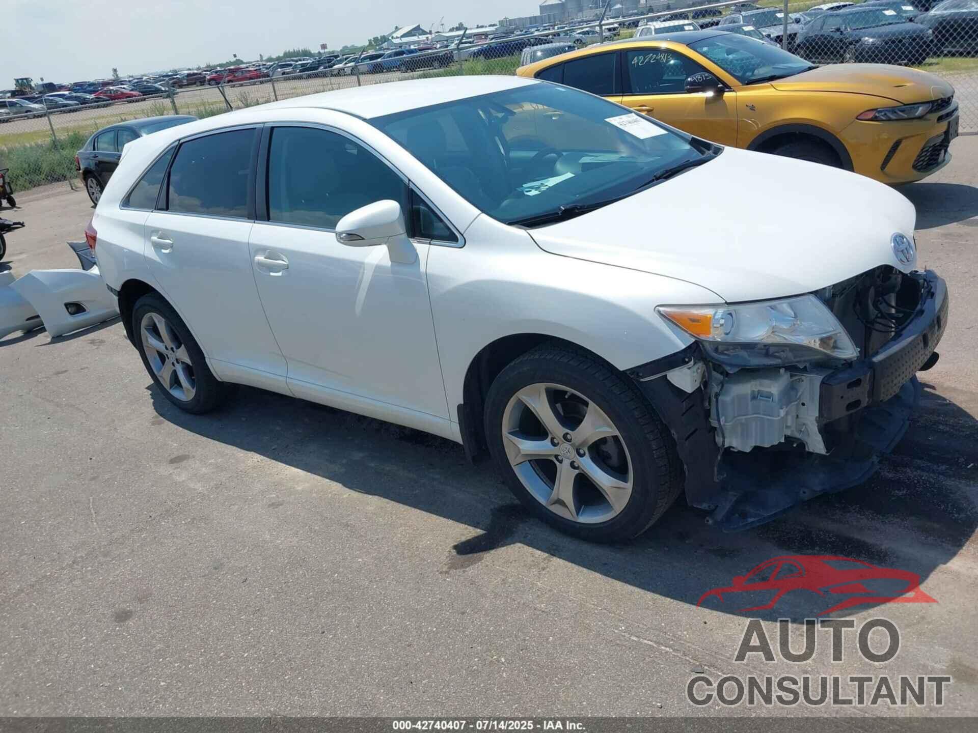 TOYOTA VENZA 2013 - 4T3BK3BB1DU094829